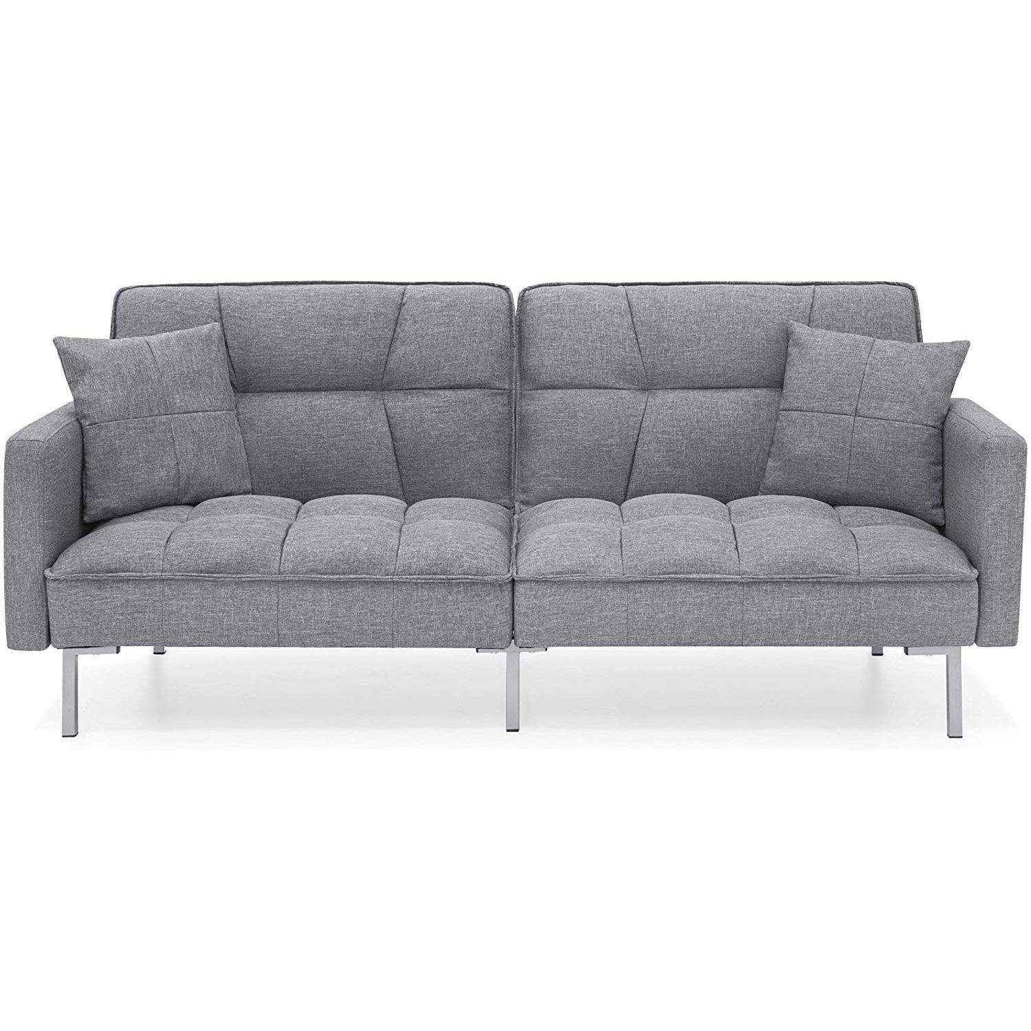 Best Choice Products Convertible Splitback Futon AptDeco