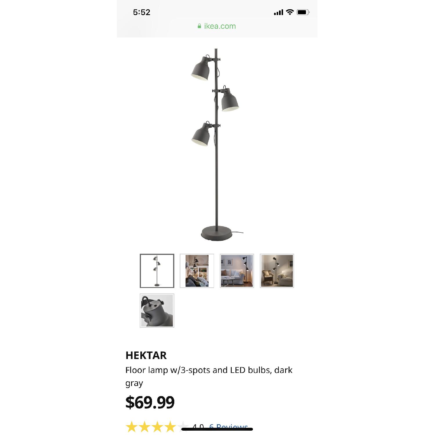 Ikea Hektar Floor Lamp - image-2