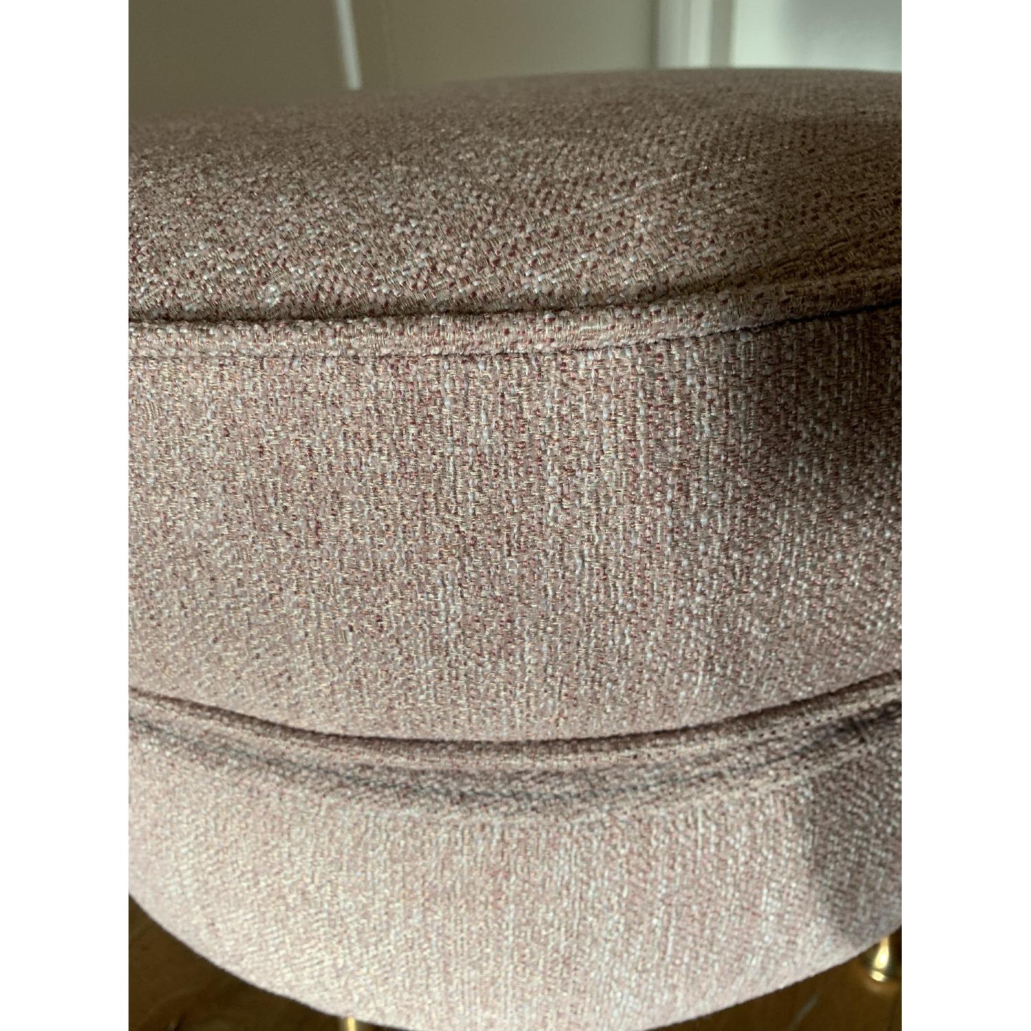 West Elm Pietro Mid-Century Round Ottoman - image-3