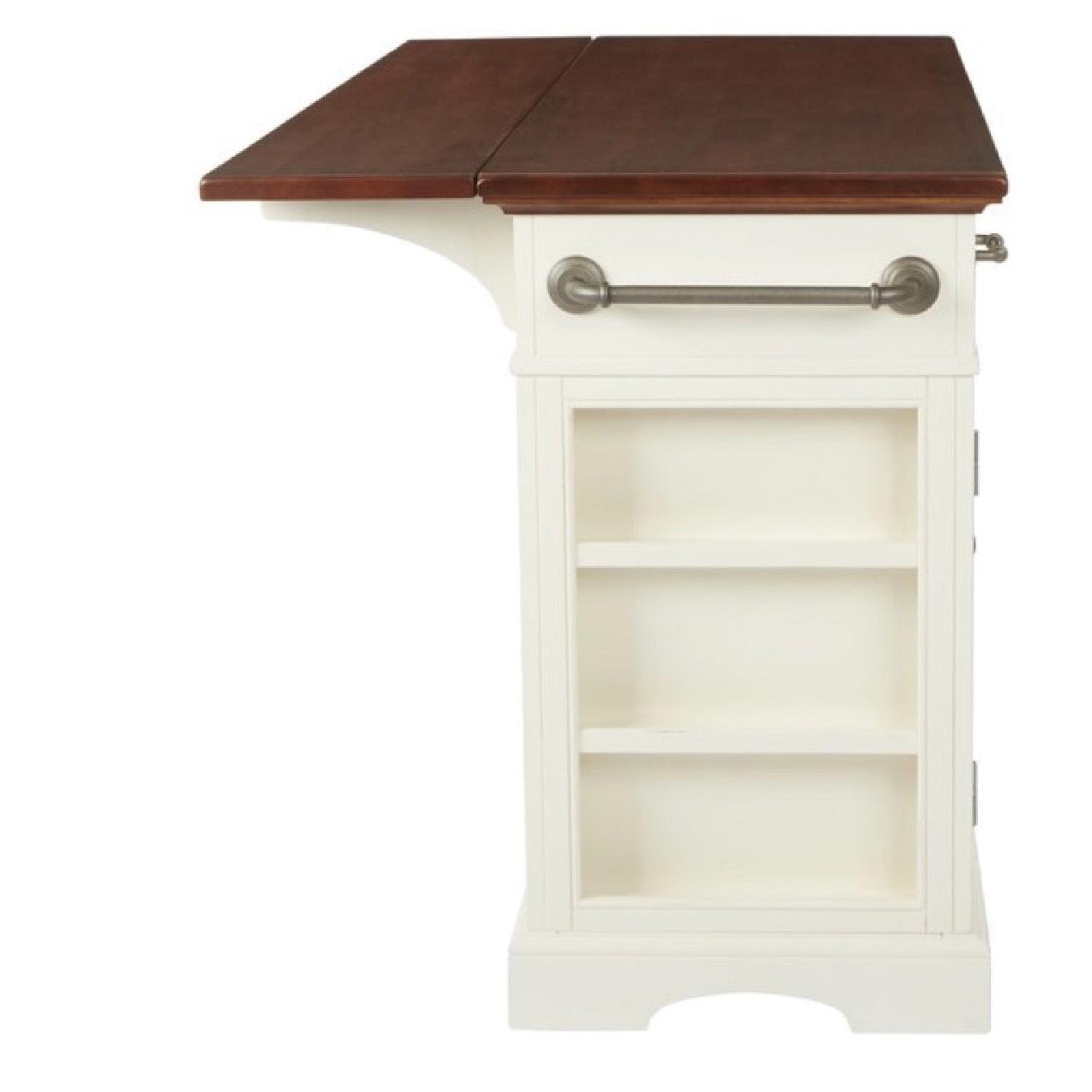 Darby Home Kitchen Island w/ Counter Protector - image-2