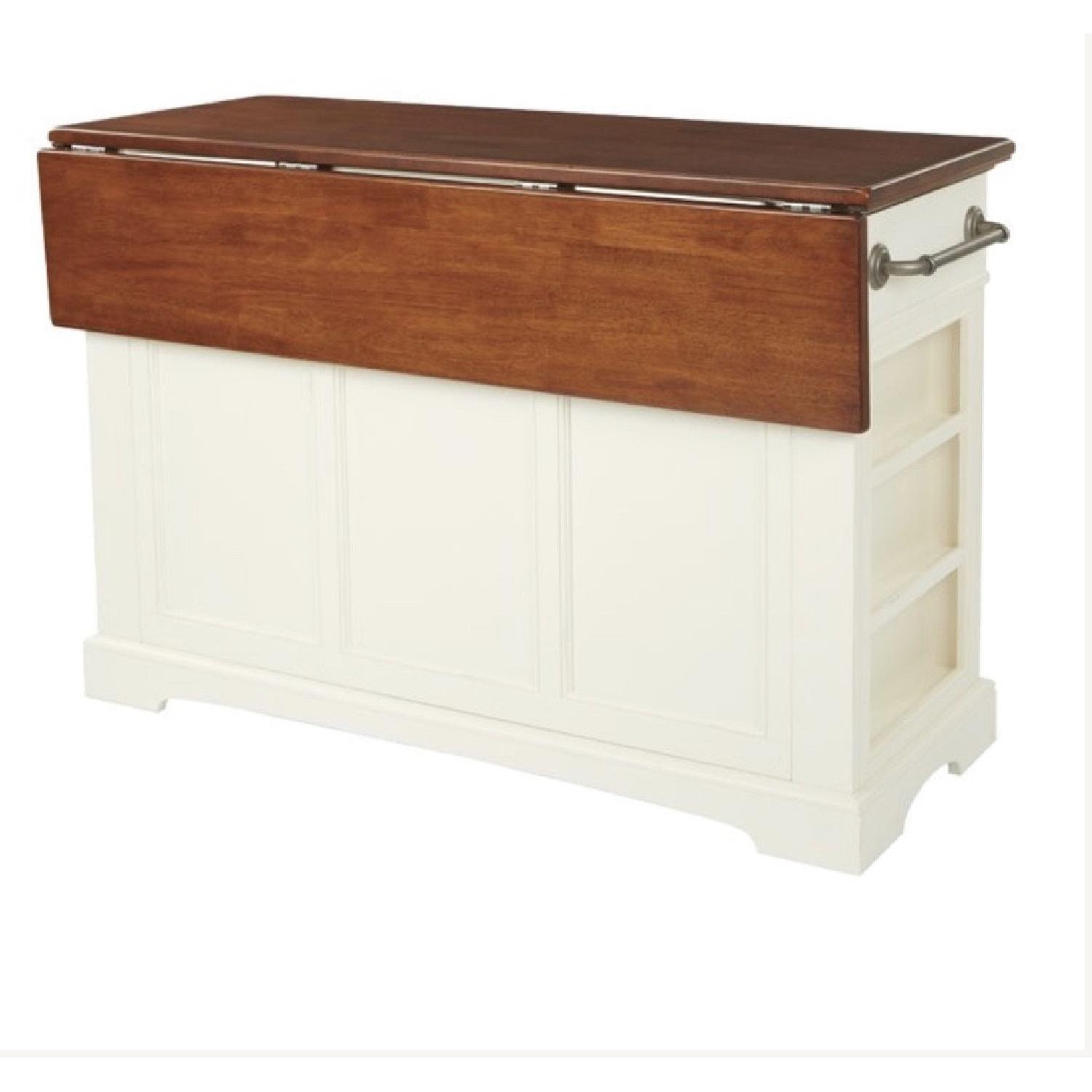 Darby Home Kitchen Island w/ Counter Protector - image-1