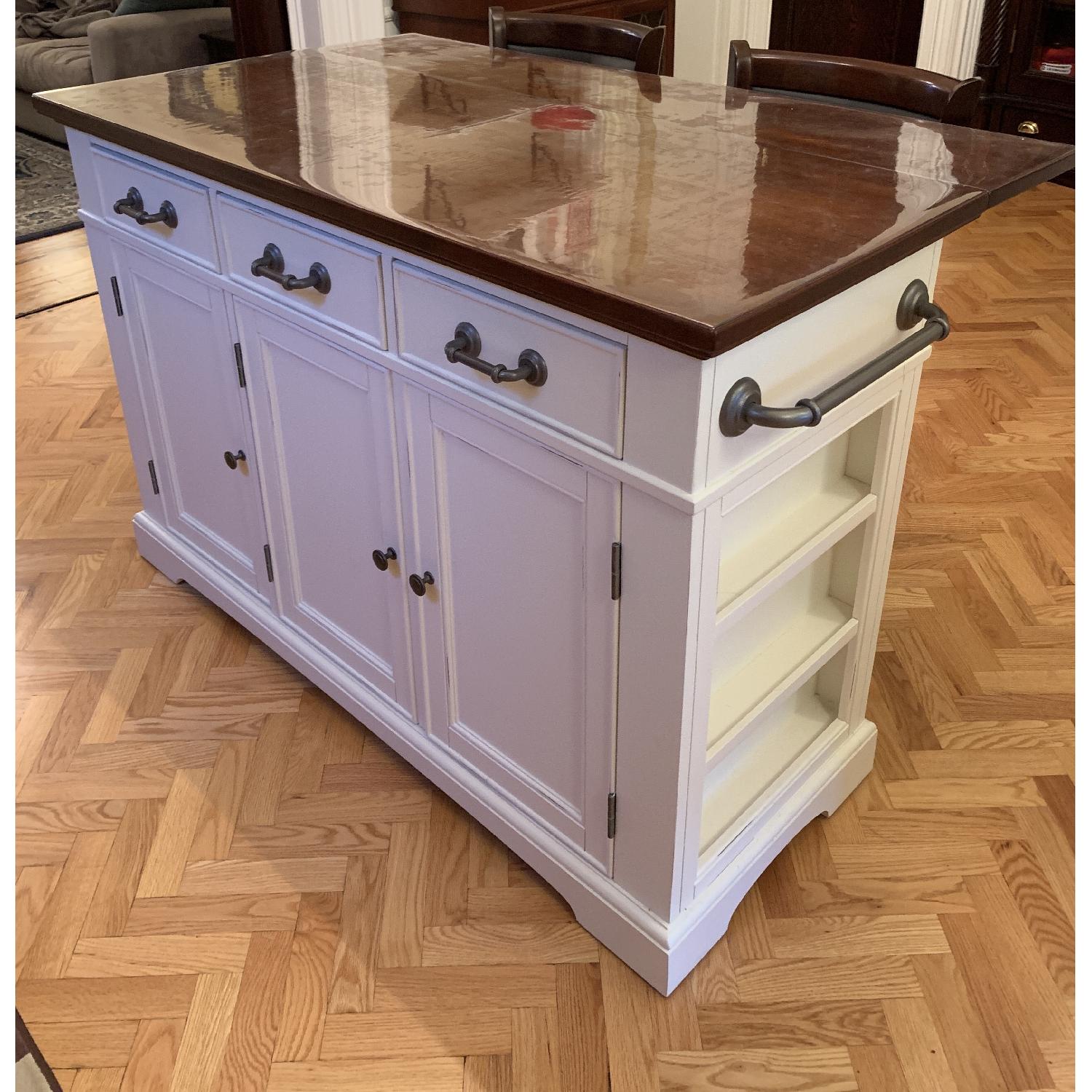Darby Home Kitchen Island w/ Counter Protector - image-9