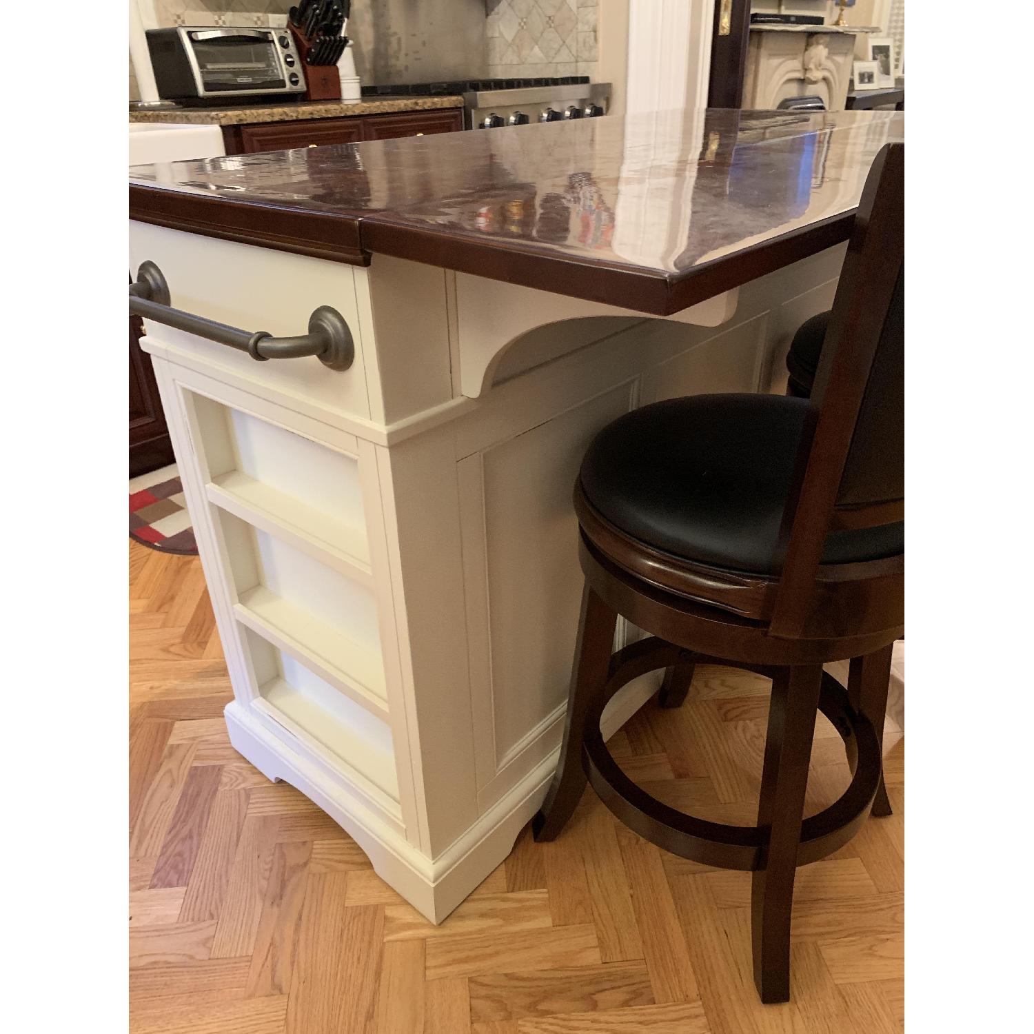Darby Home Kitchen Island w/ Counter Protector - image-8