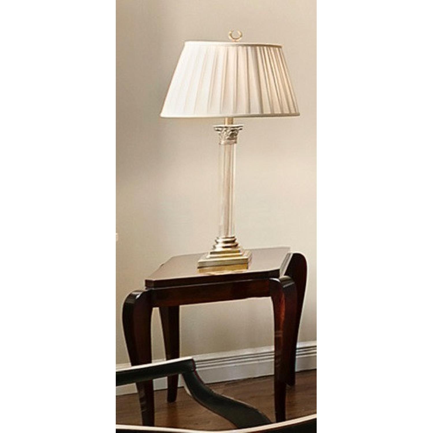 Gracious Art Deco Side Table w/ Tapered Legs - image-3