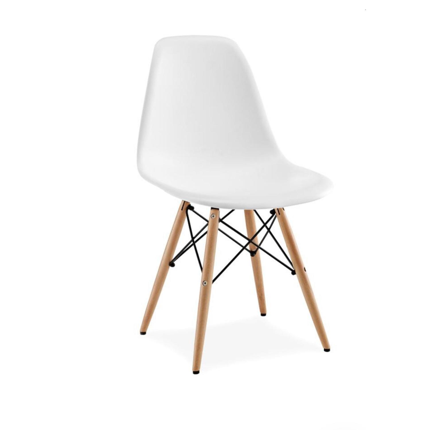 Halmstad Solid Oakwood & Glass Top Dining Table w/ 6 Chairs - image-3