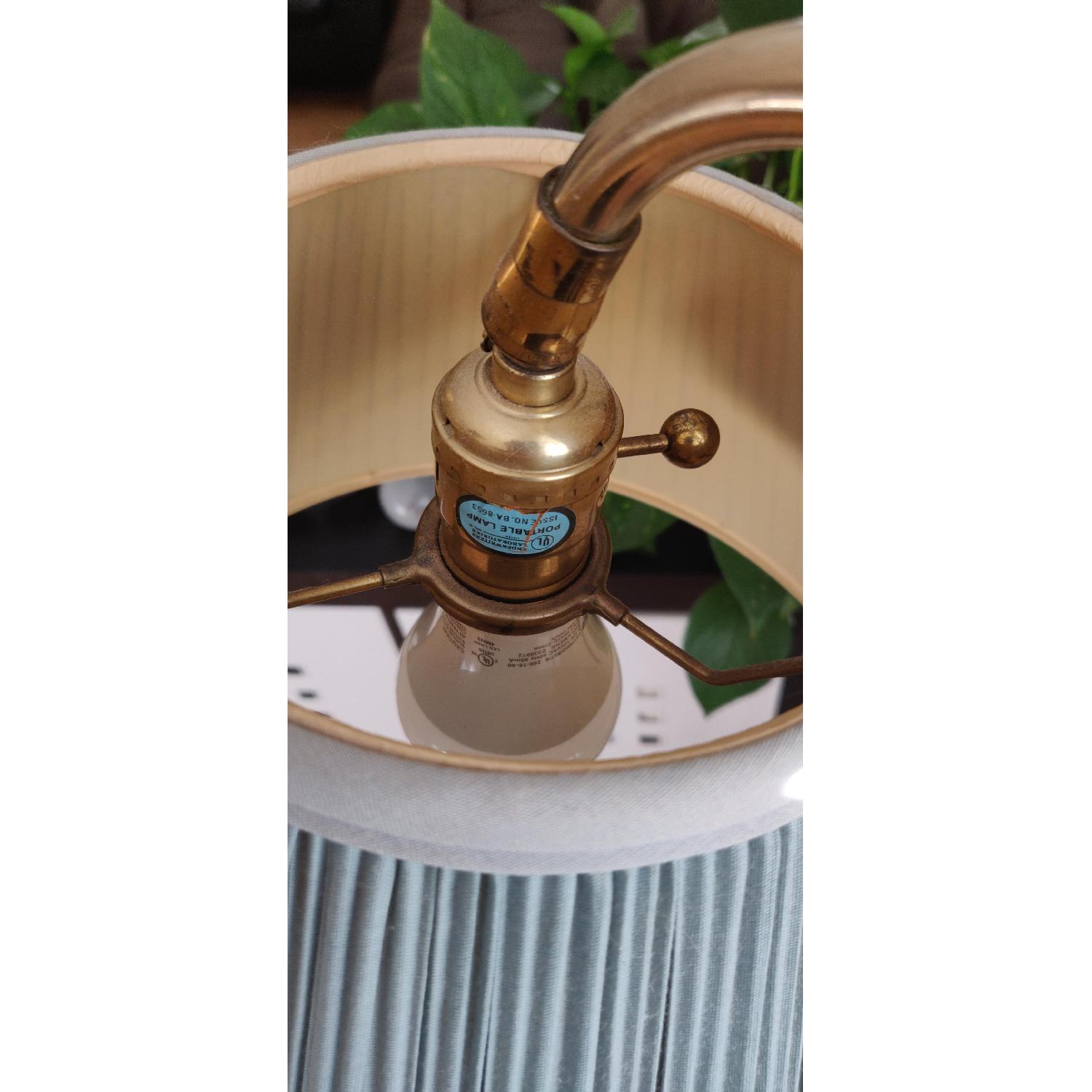 Vintage Gold Leviton Floor Lamp - image-1