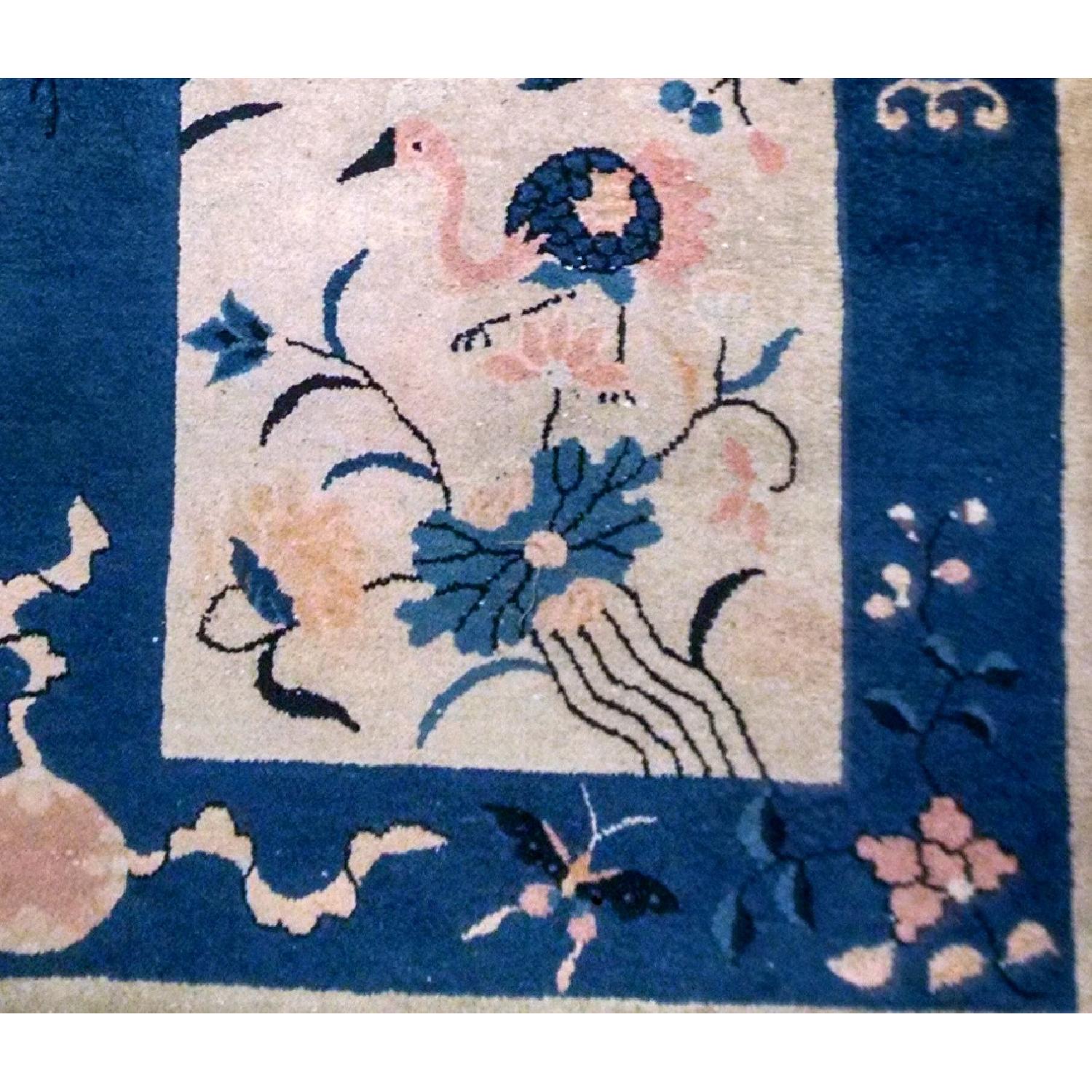 Handmade Antique Peking Chinese Rug - image-1