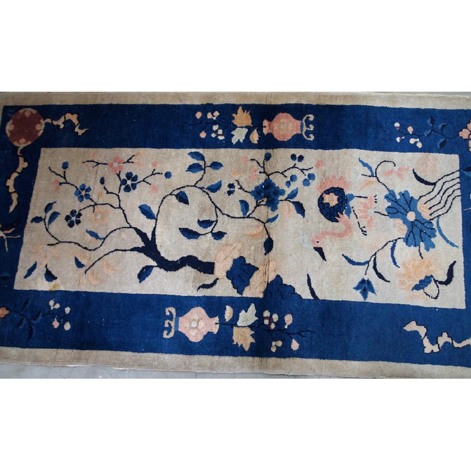 Handmade Antique Peking Chinese Rug - image-2