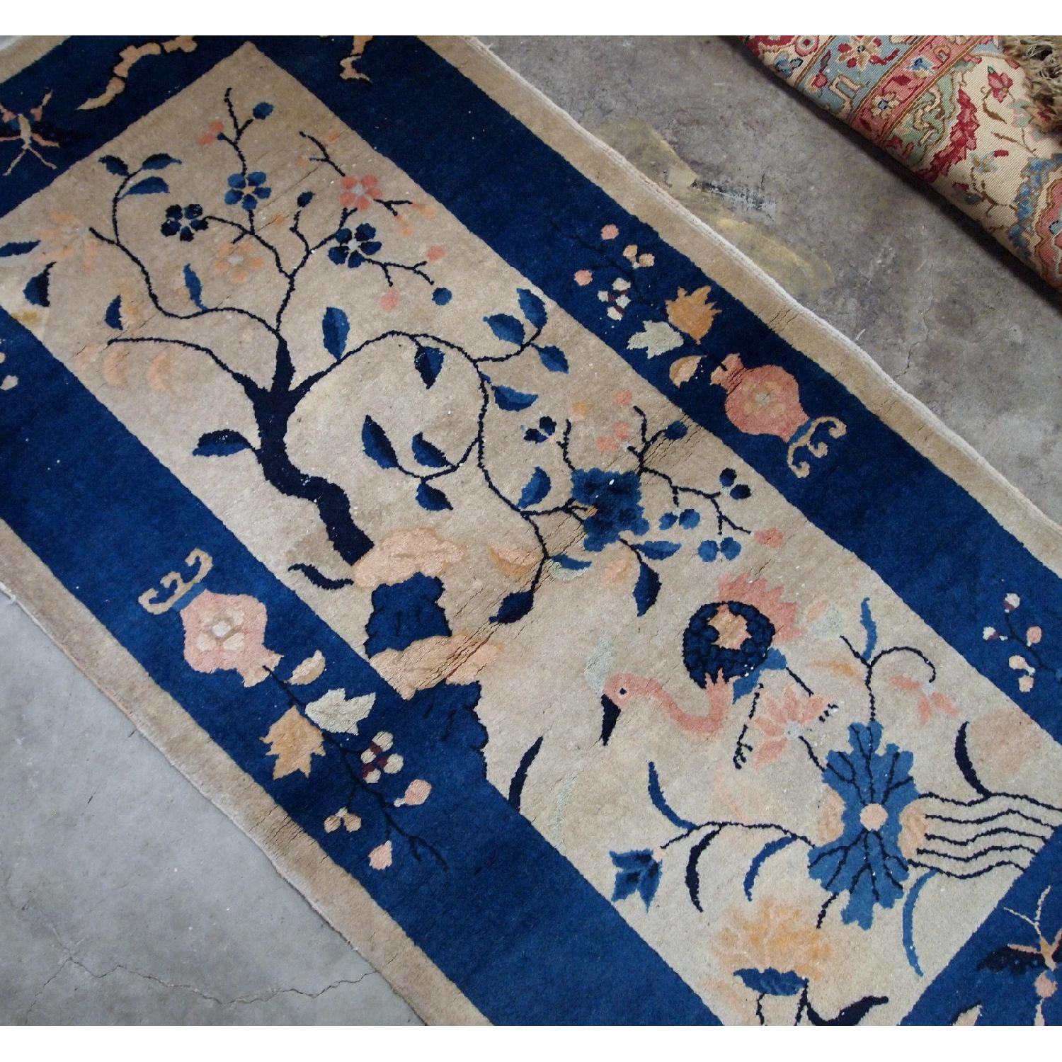 Handmade Antique Peking Chinese Rug - image-7