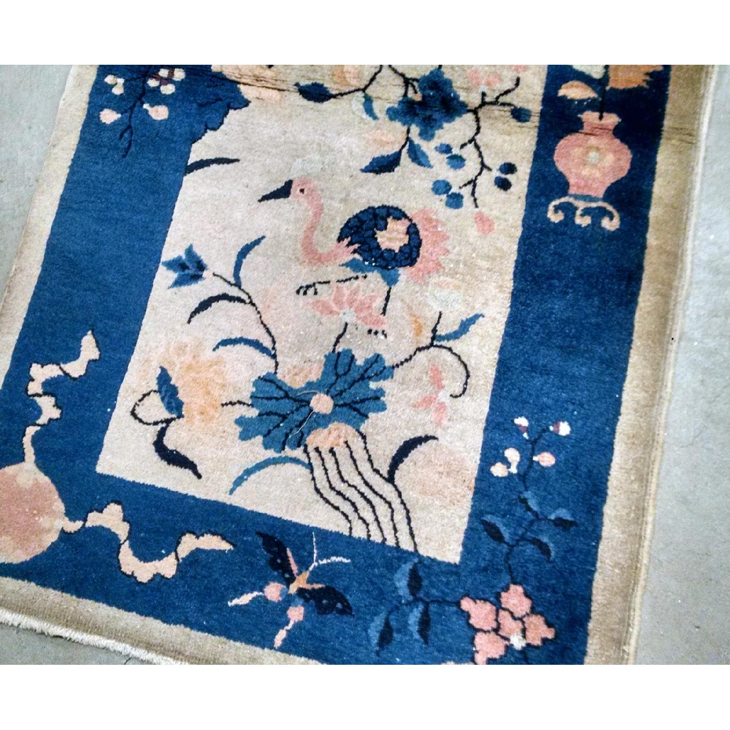 Handmade Antique Peking Chinese Rug - image-8