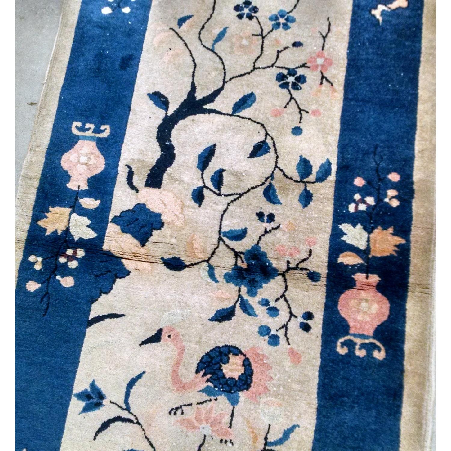 Handmade Antique Peking Chinese Rug - image-9
