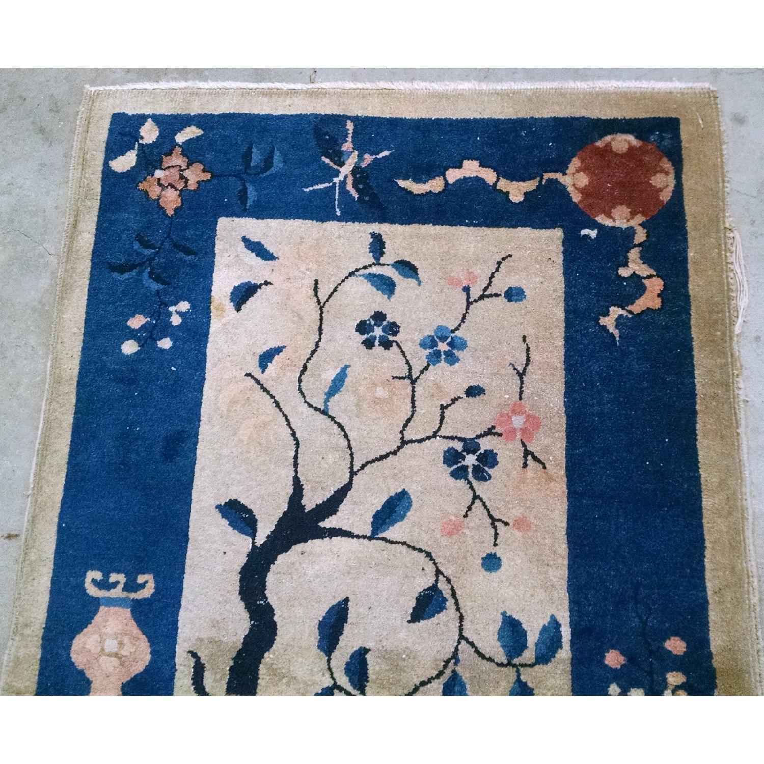 Handmade Antique Peking Chinese Rug - image-10