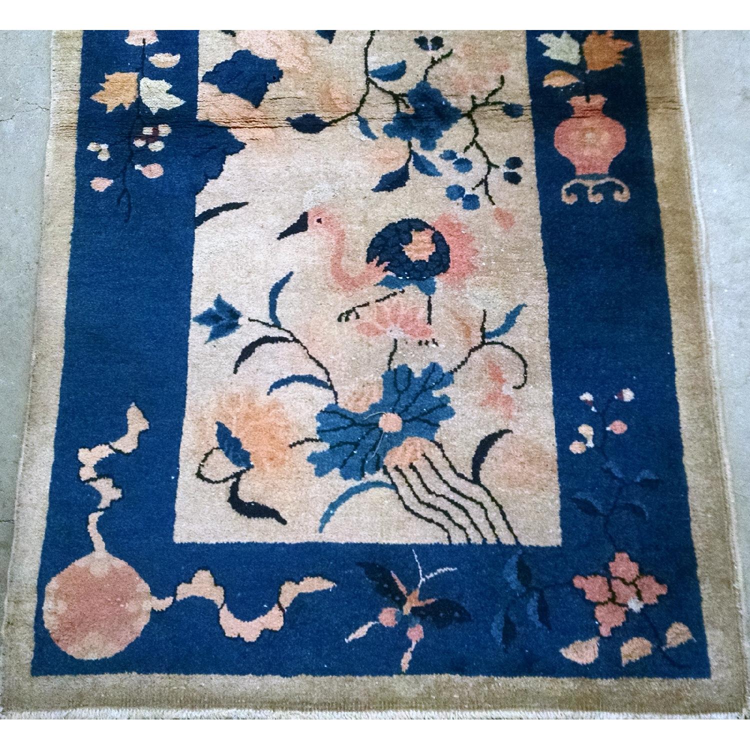 Handmade Antique Peking Chinese Rug - image-11
