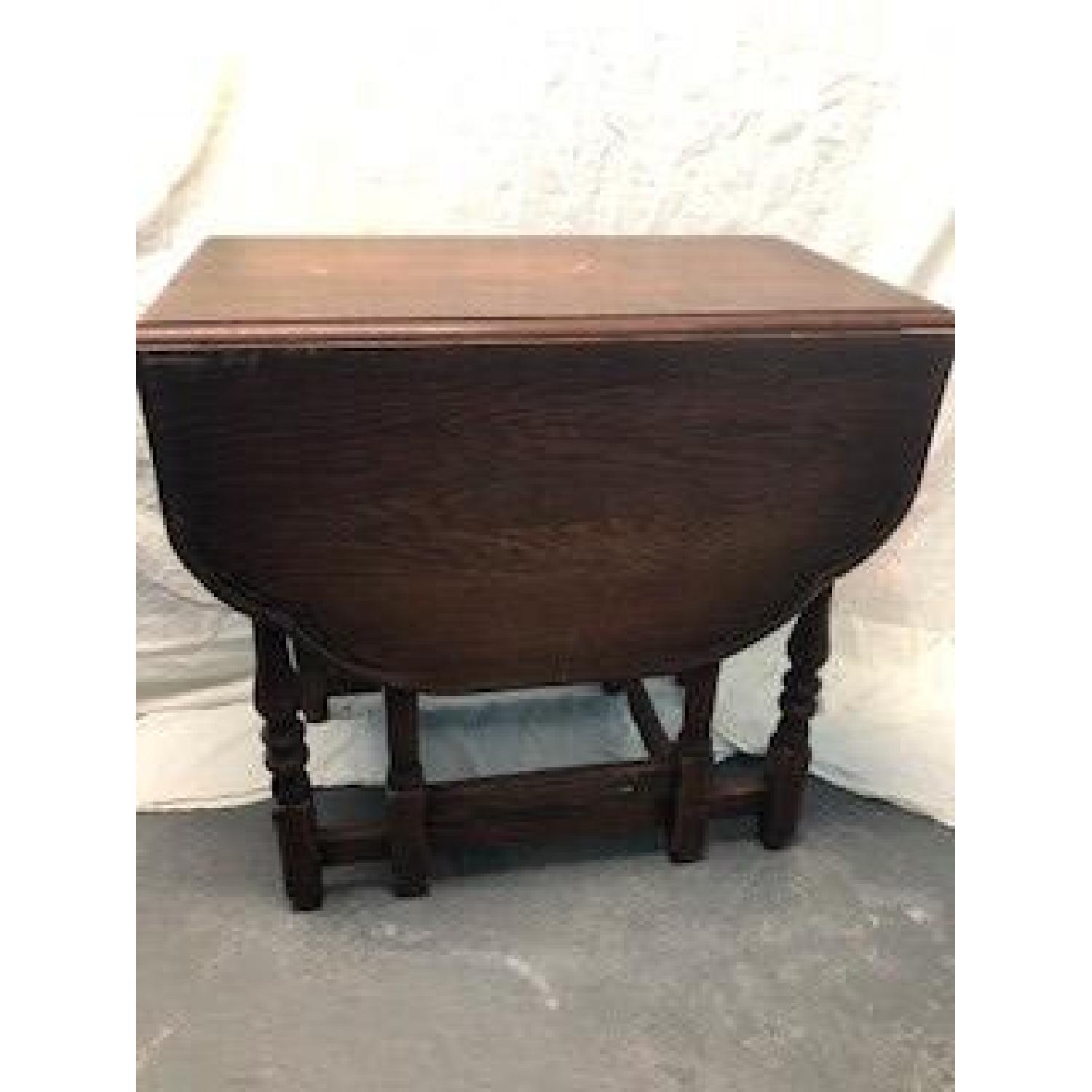 Antique Gate-Leg Table - image-1