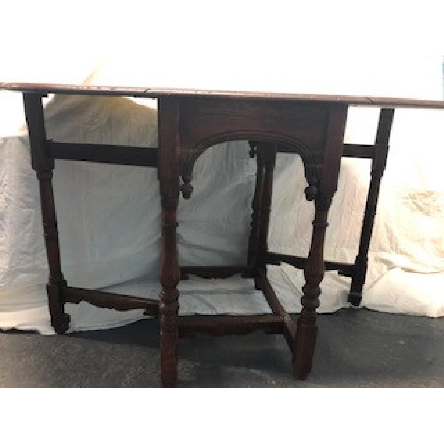 Antique Gate-Leg Table - image-4