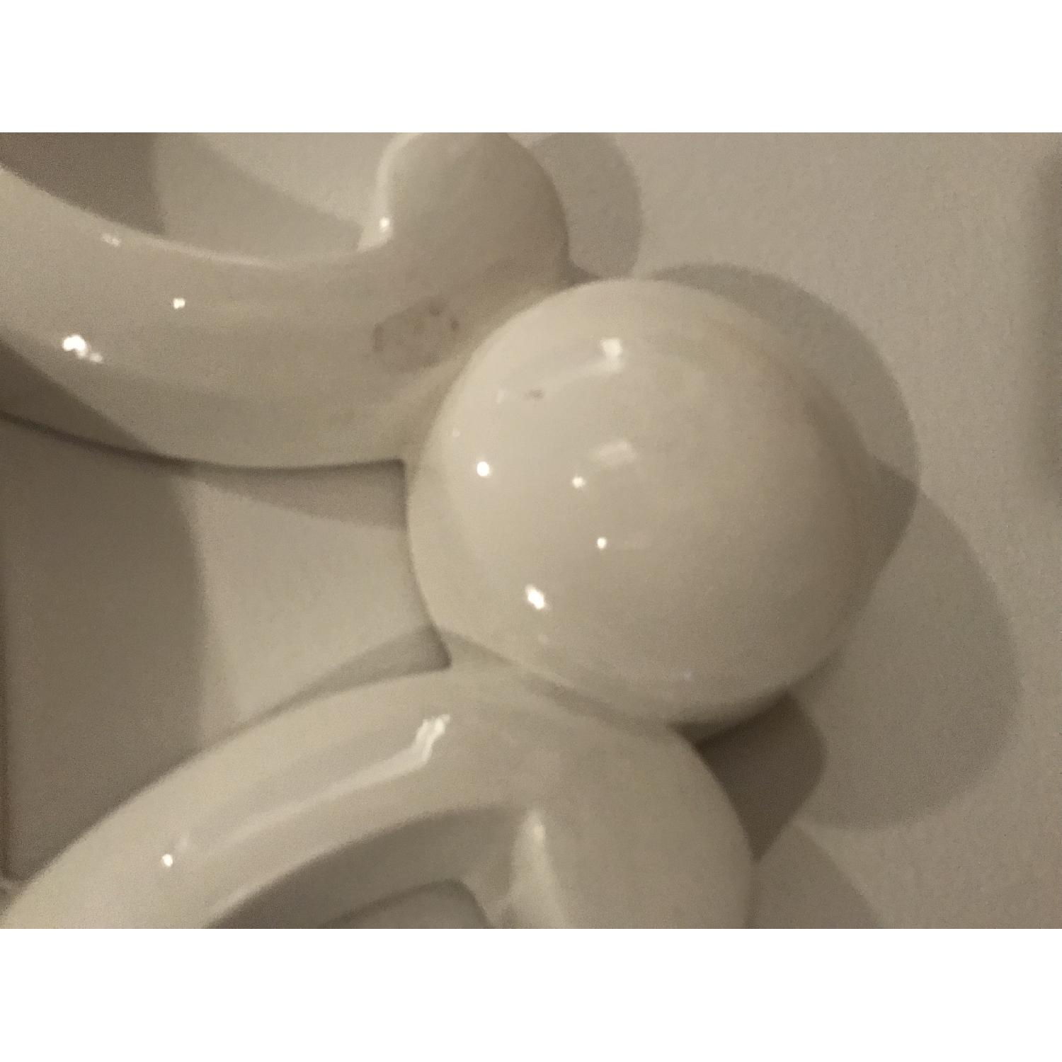 White Bubble Flower Mirror - image-6