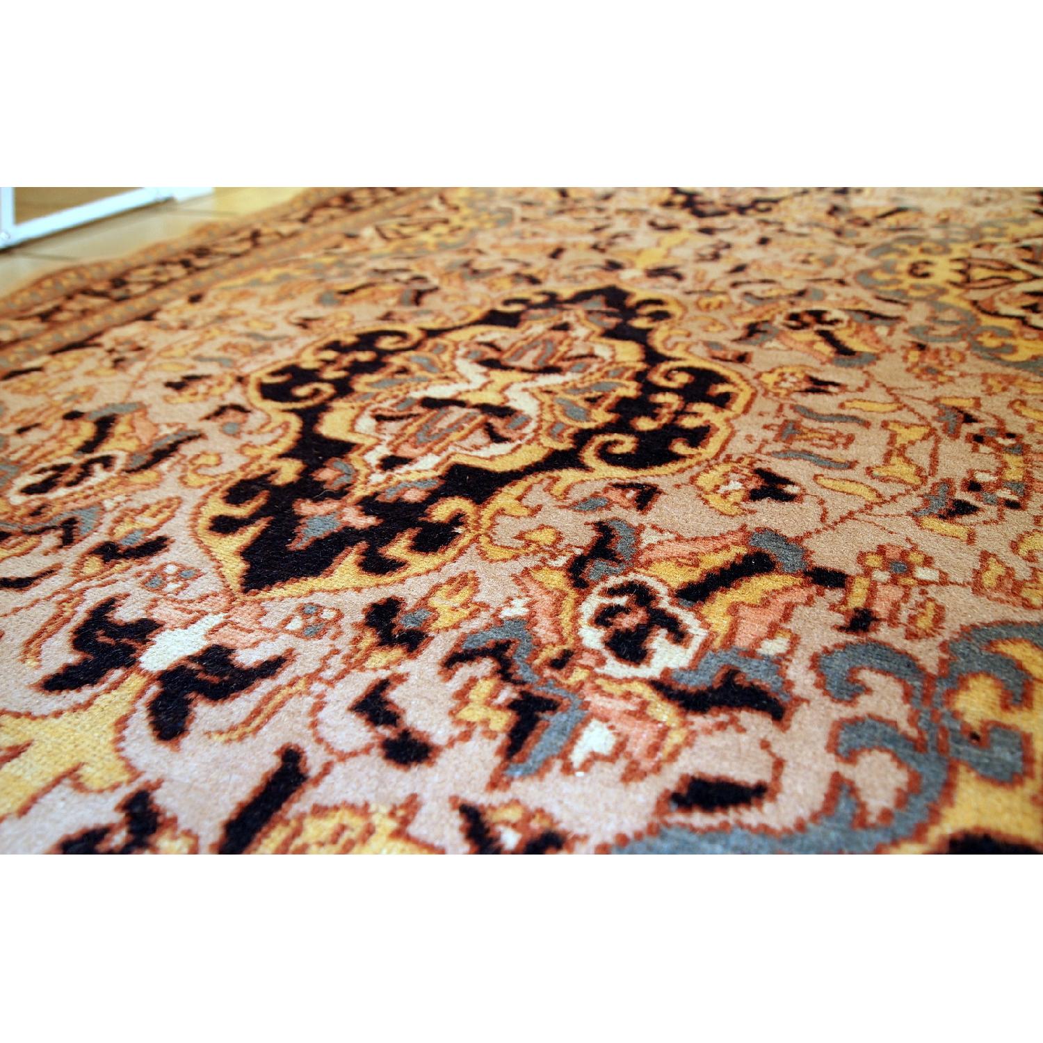 Handmade Vintage Pakistani Lahore Rug - AptDeco