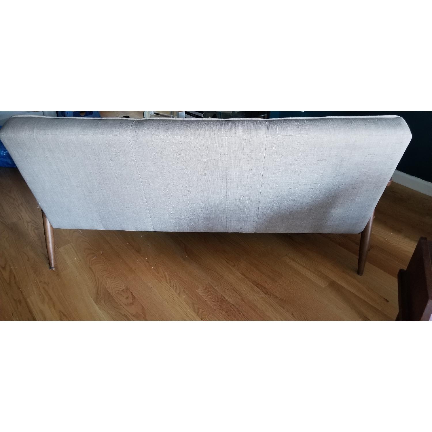 Zuo Mod Grey Mid Century Modern Sofa - image-3