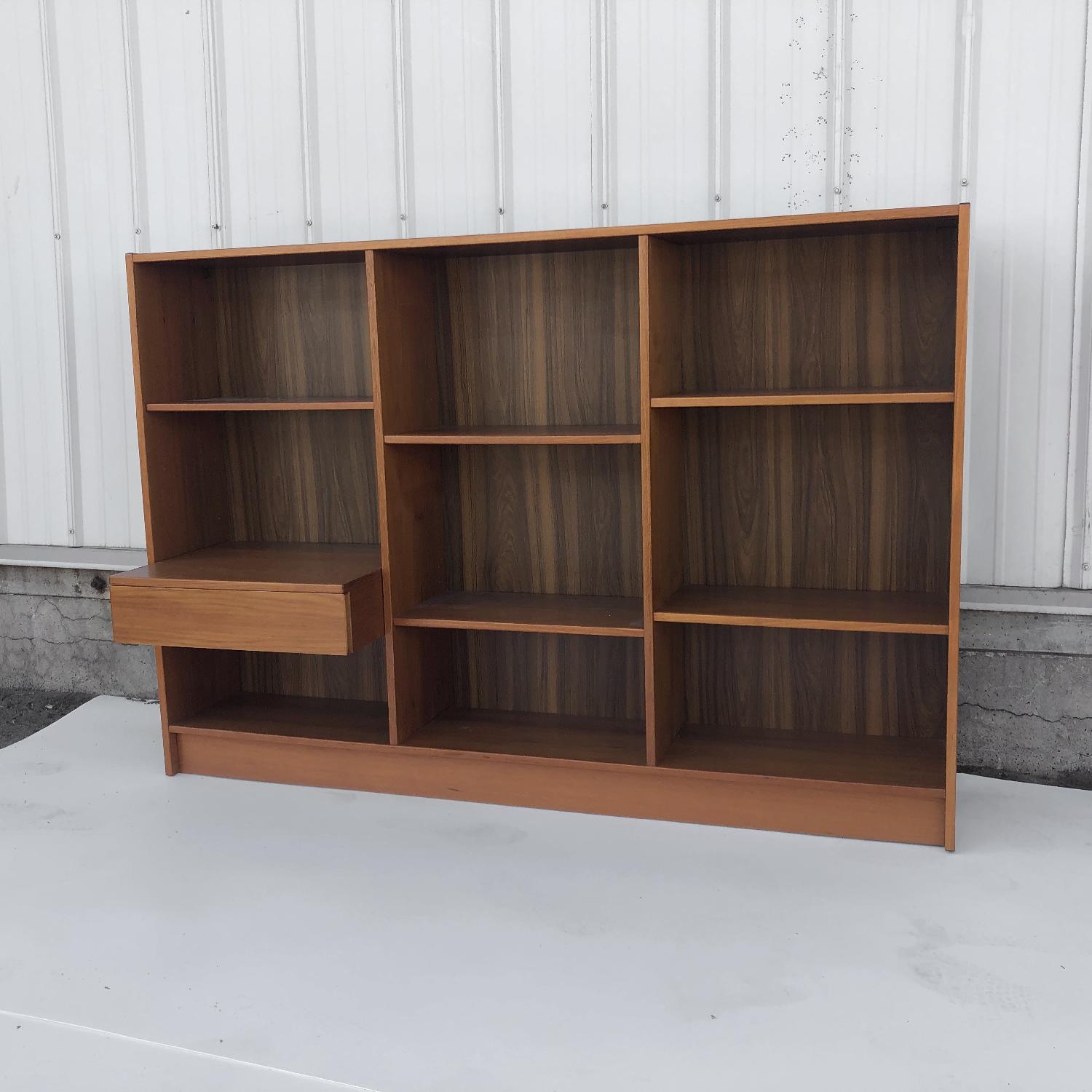 Jesper Scandinavian Modern Teak Bookcase - image-3