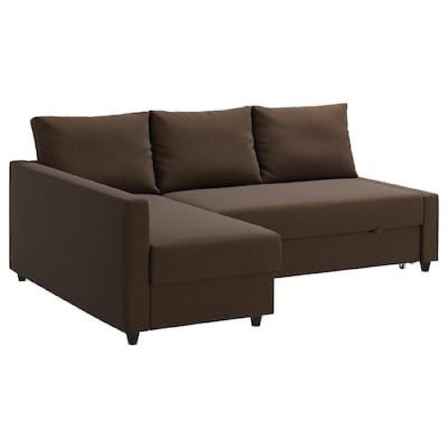 Ikea Friheten Sleeper Sectional Sofa w/ Storage - image-0