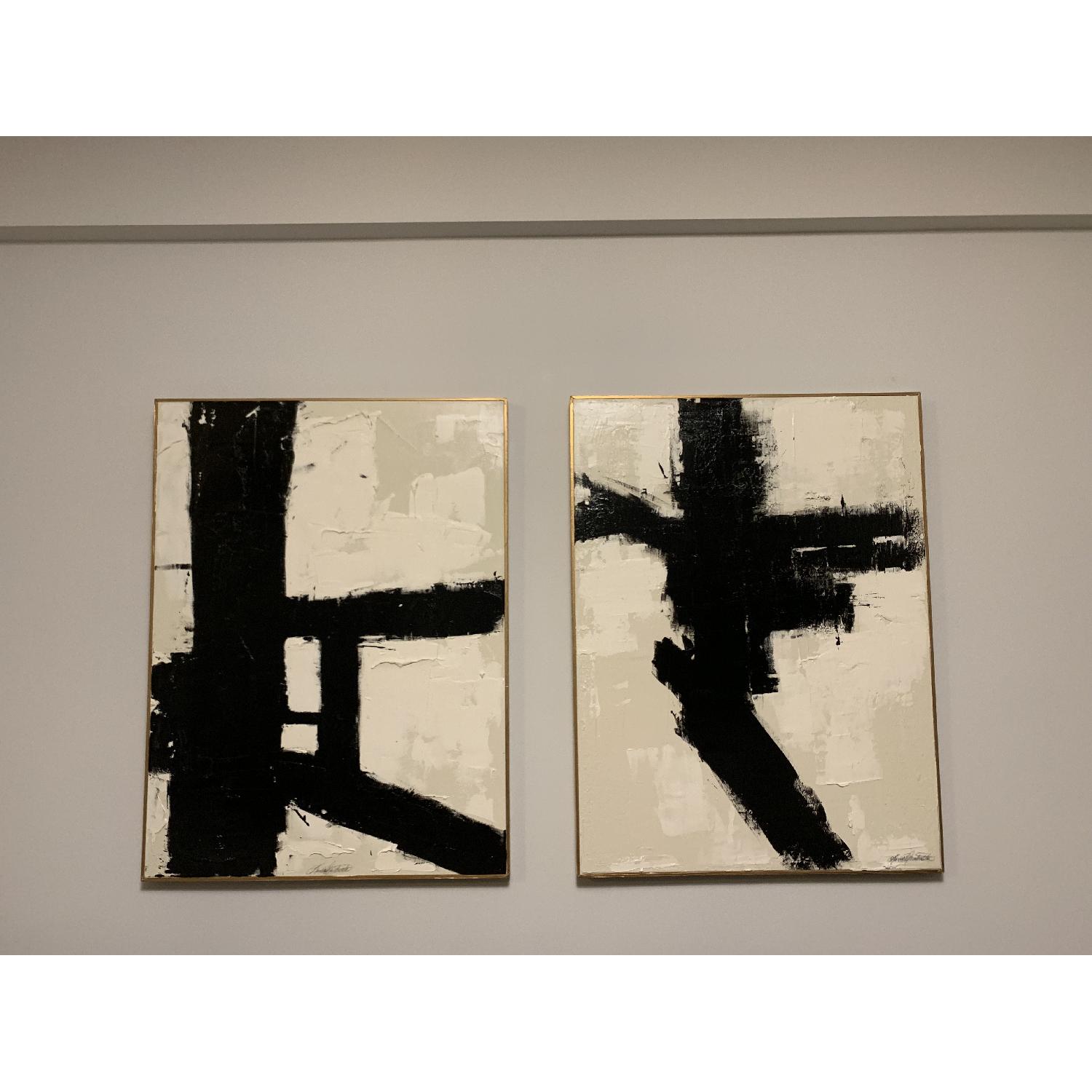 Karina Gentinetta Black & White Paintings - image-1