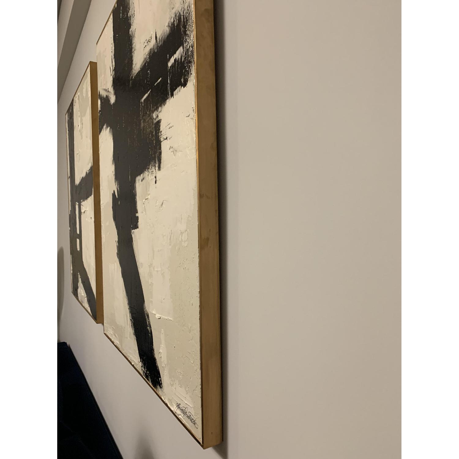Karina Gentinetta Black & White Paintings - image-2