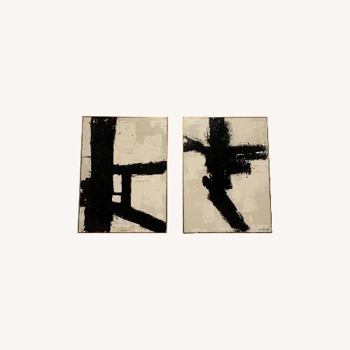Used Karina Gentinetta Black & White Paintings for sale on AptDeco
