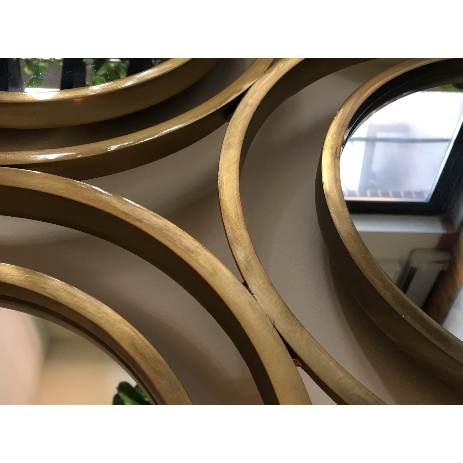 West Elm Multi Circle Mirror in Bronze - image-6