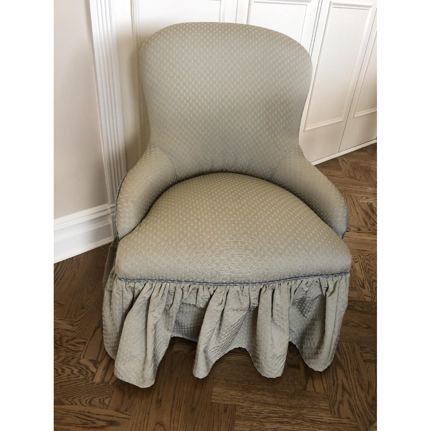 Boudoir Chair on Casters - image-1