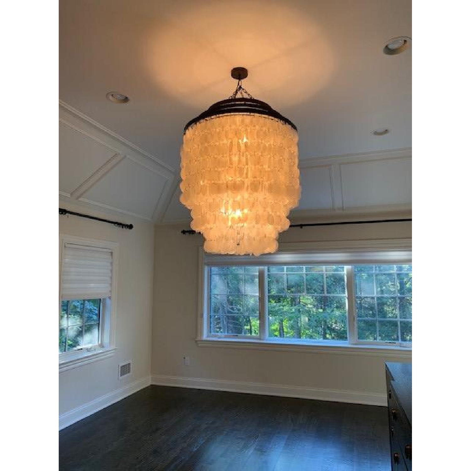 Restoration Hardware Capiz Chandelier - image-2