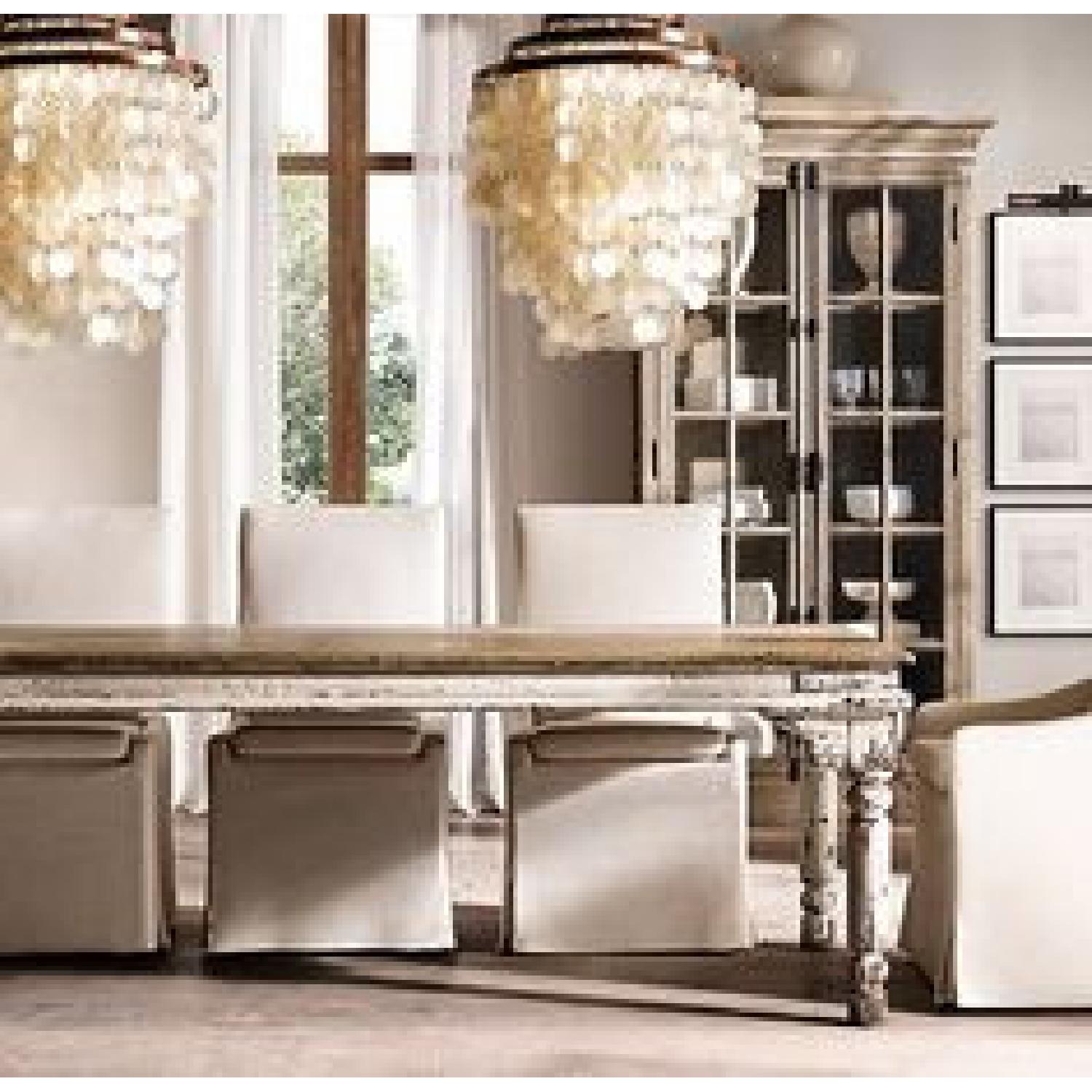 Restoration Hardware Capiz Chandelier - image-4