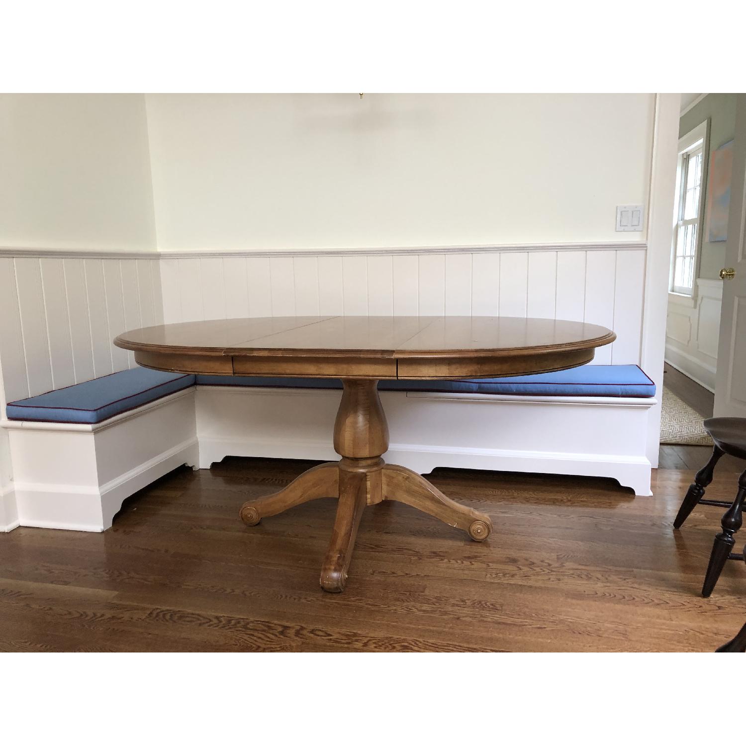 Ethan Allen Expandable Dining Table - image-1