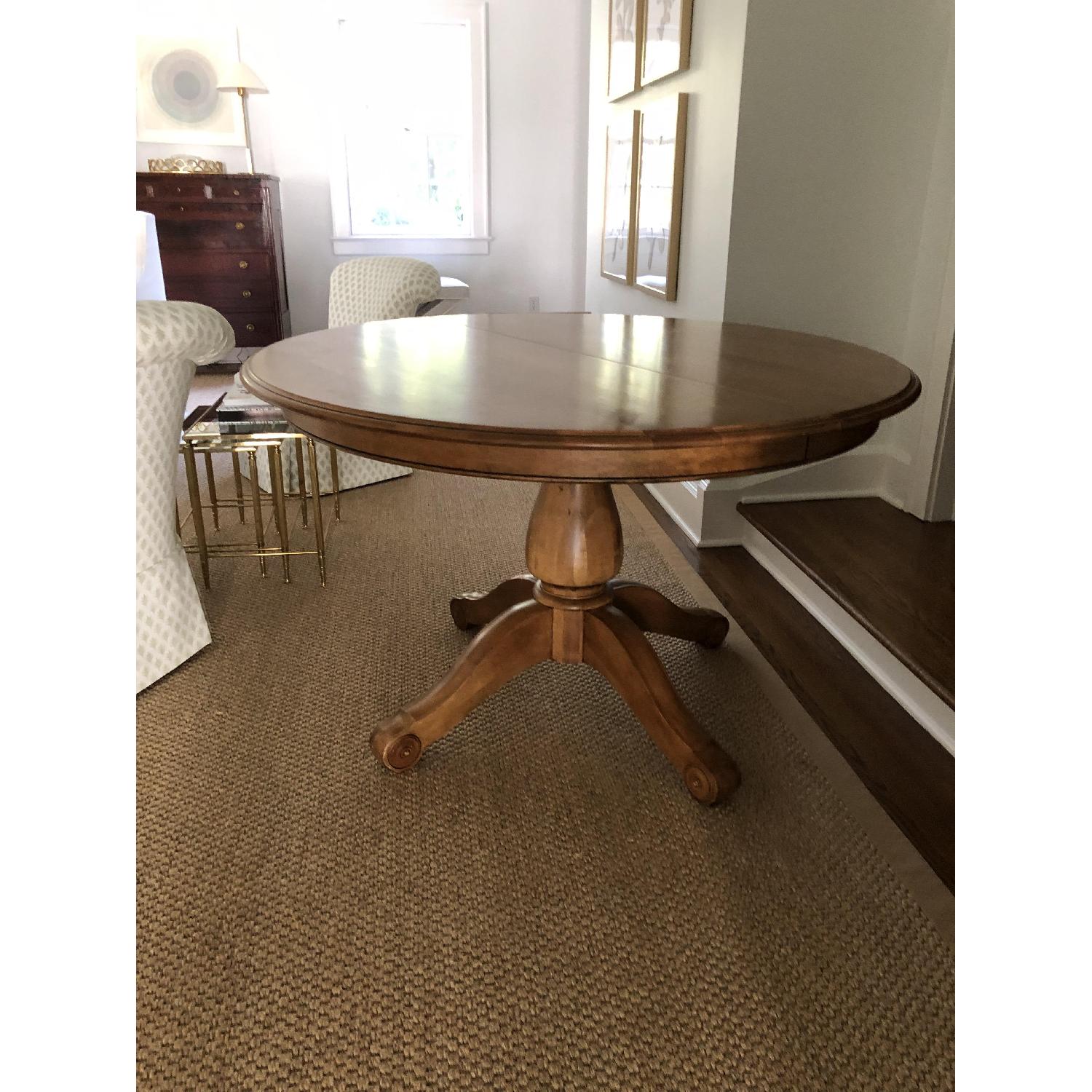 Ethan Allen Expandable Dining Table - image-0