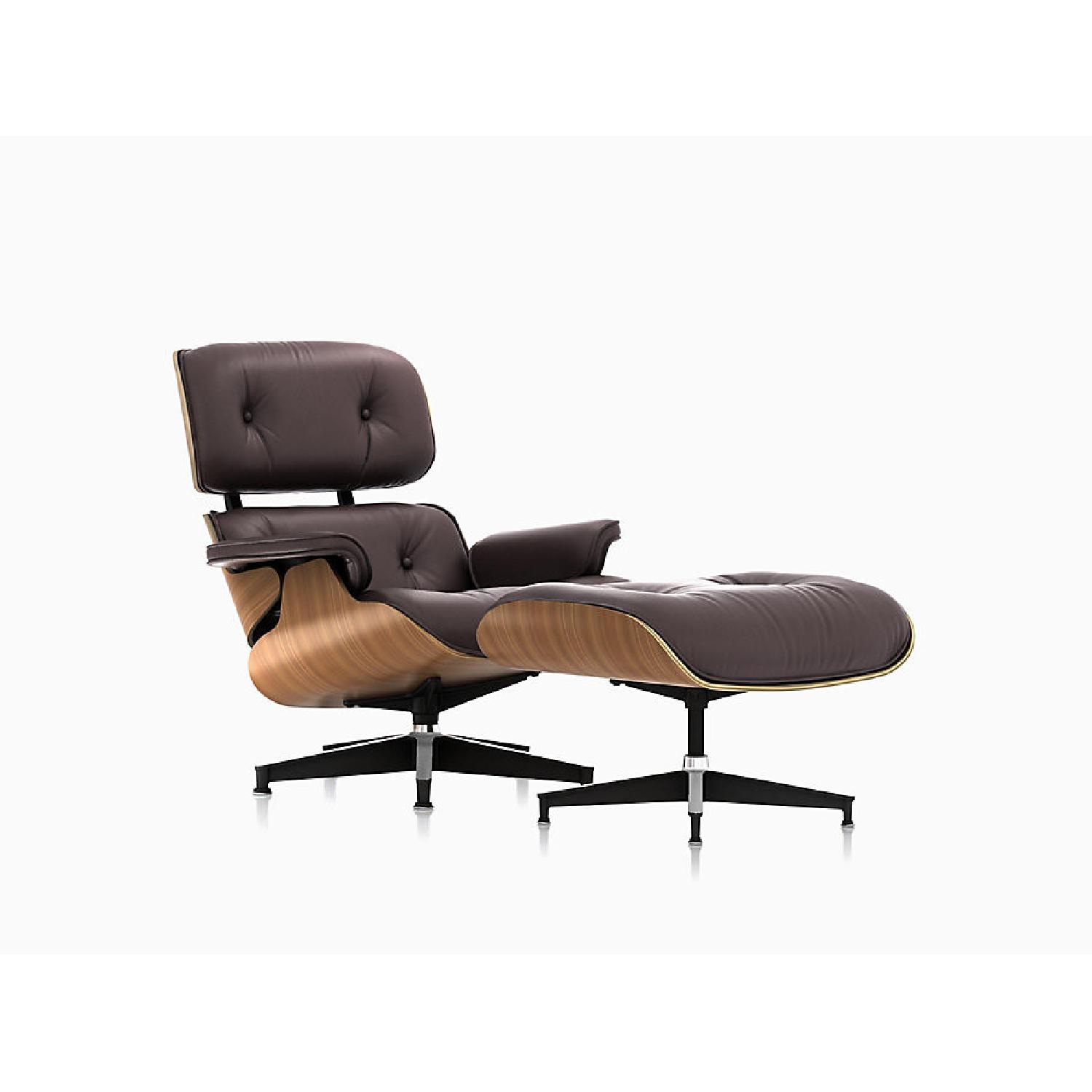 Herman Miller 1981 Vintage Eames Lounge Chair & Ottoman