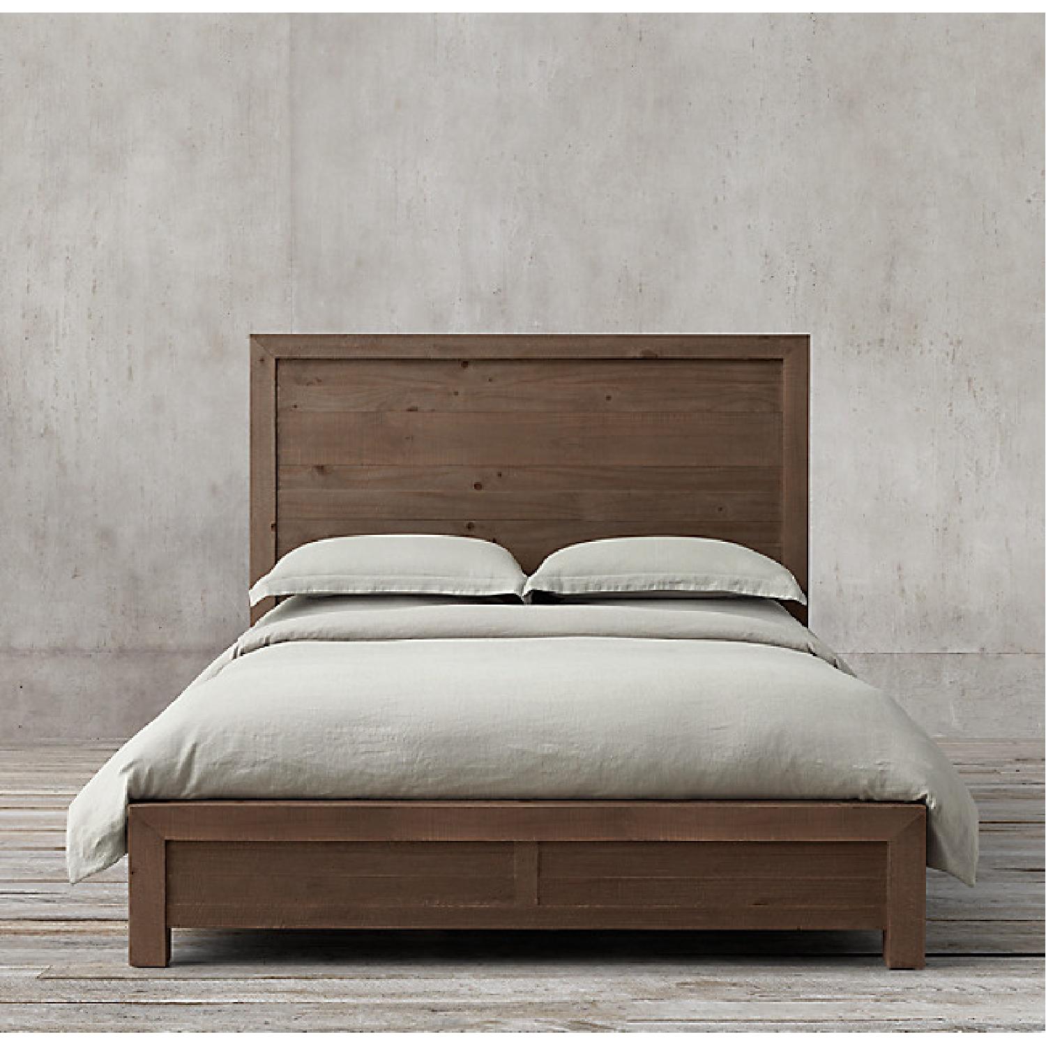 Restoration Hardware Mercantile Storage Queen Bed - image-4