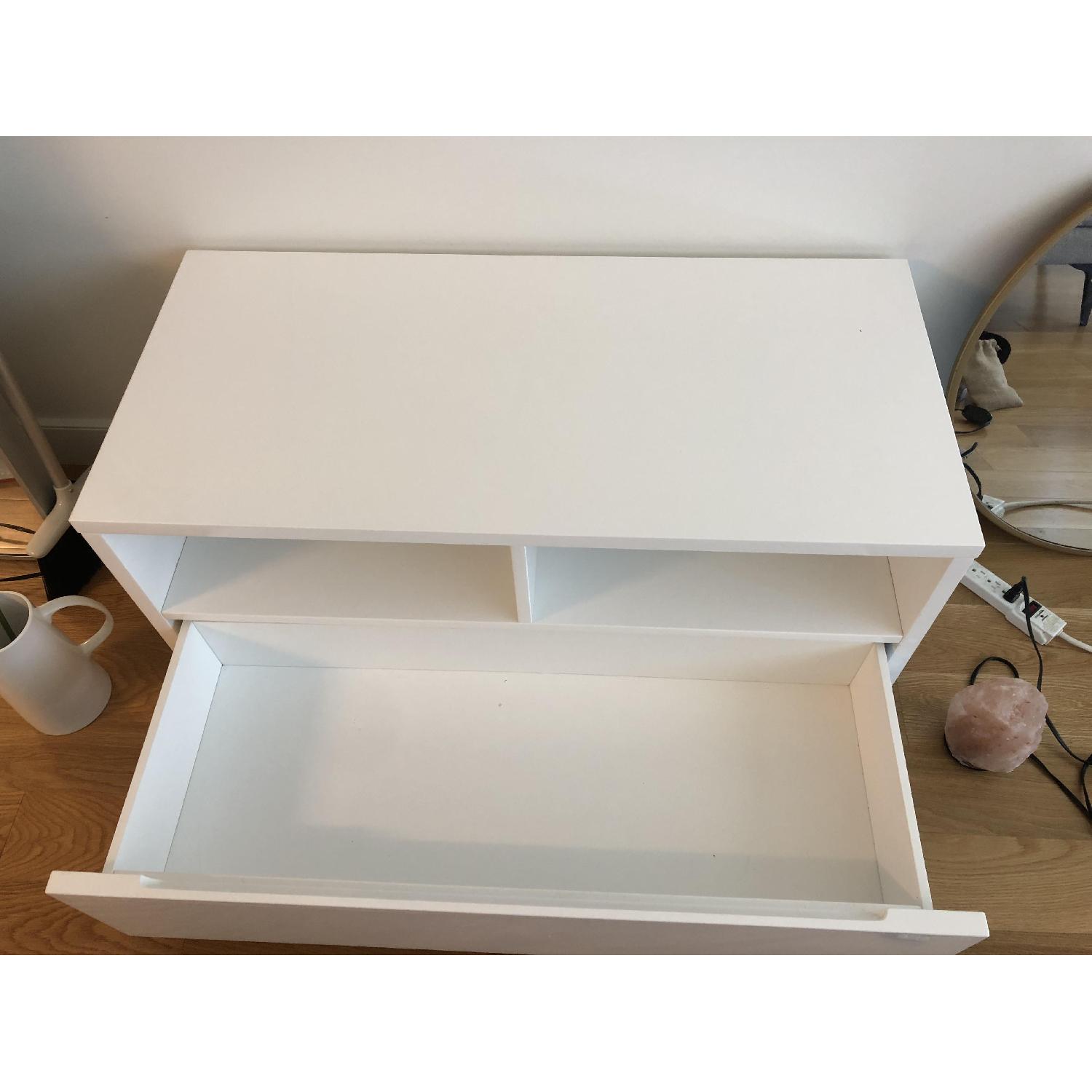 CB2 Chill White Mini Media Console - image-5