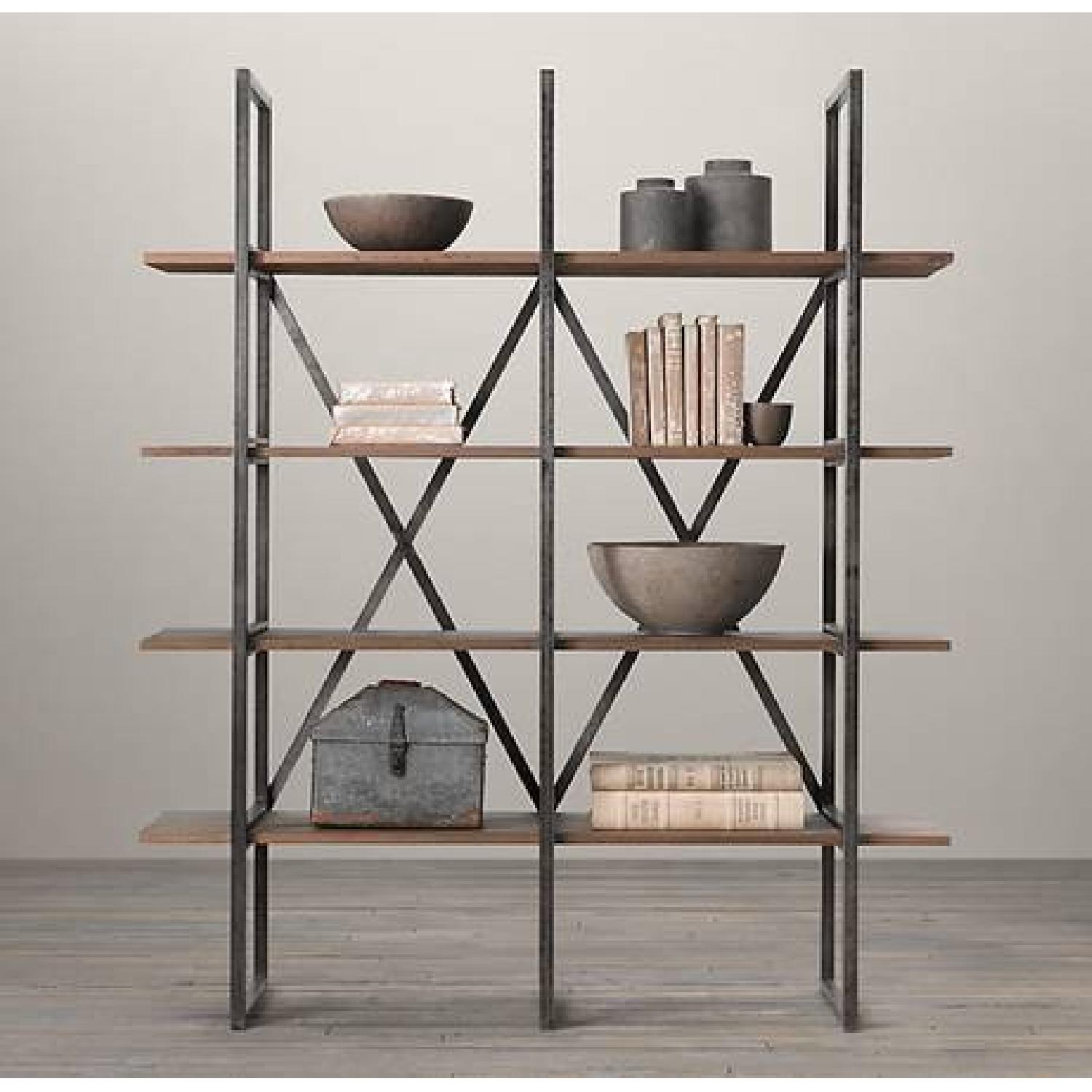 Restoration Hardware Wyatt Bookshelf - image-1