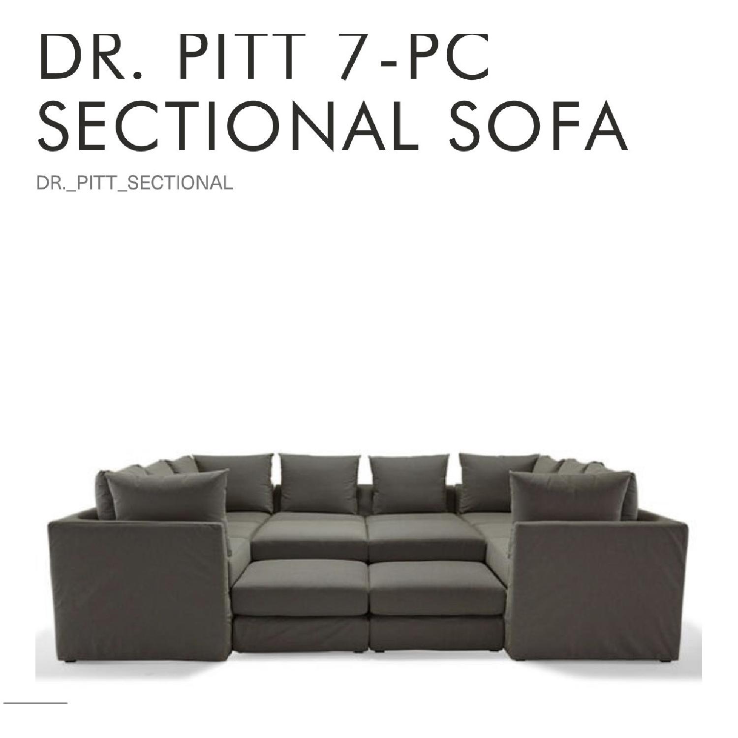 Mitchell Gold + Bob Williams Dr Pitt Sectional Sofa - image-1