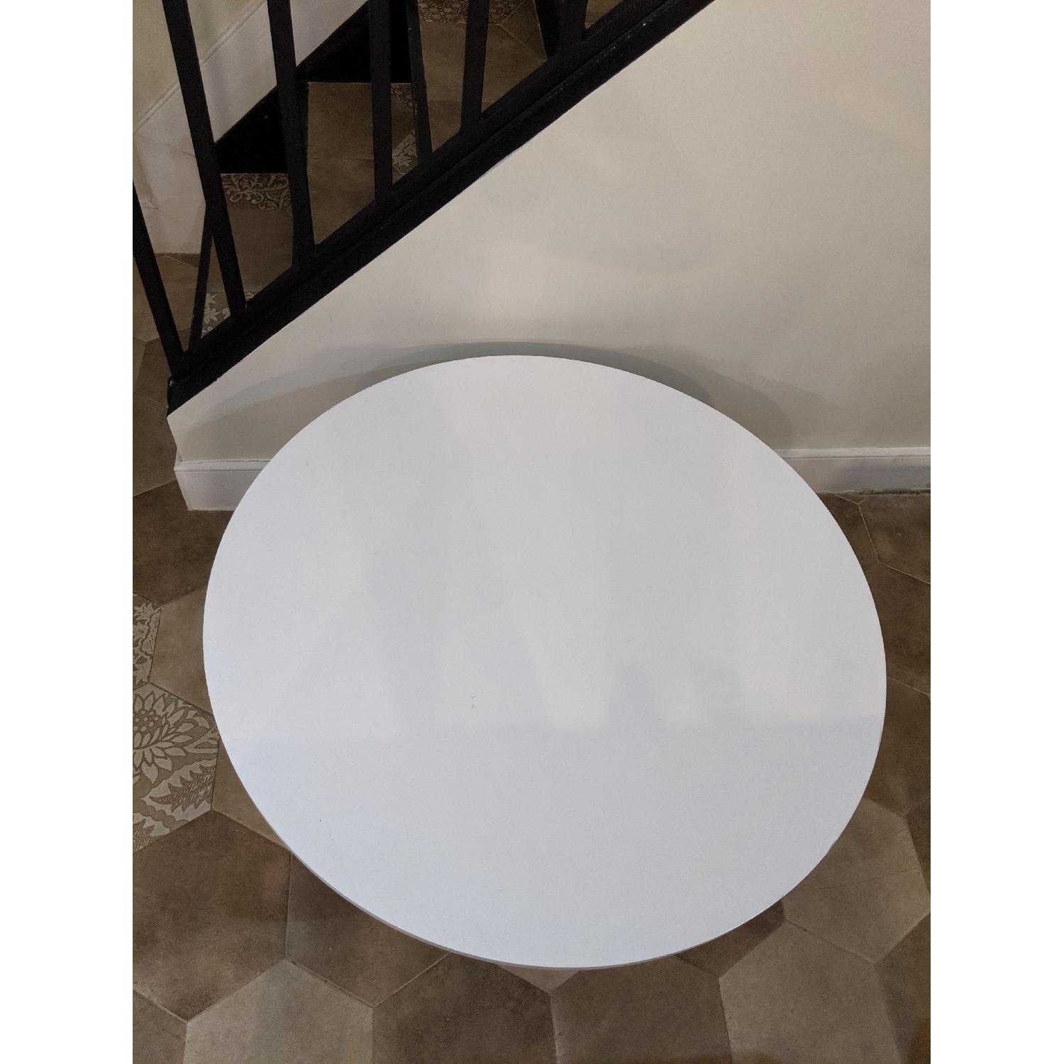 Ikea Vejmon White Coffee Table - AptDeco