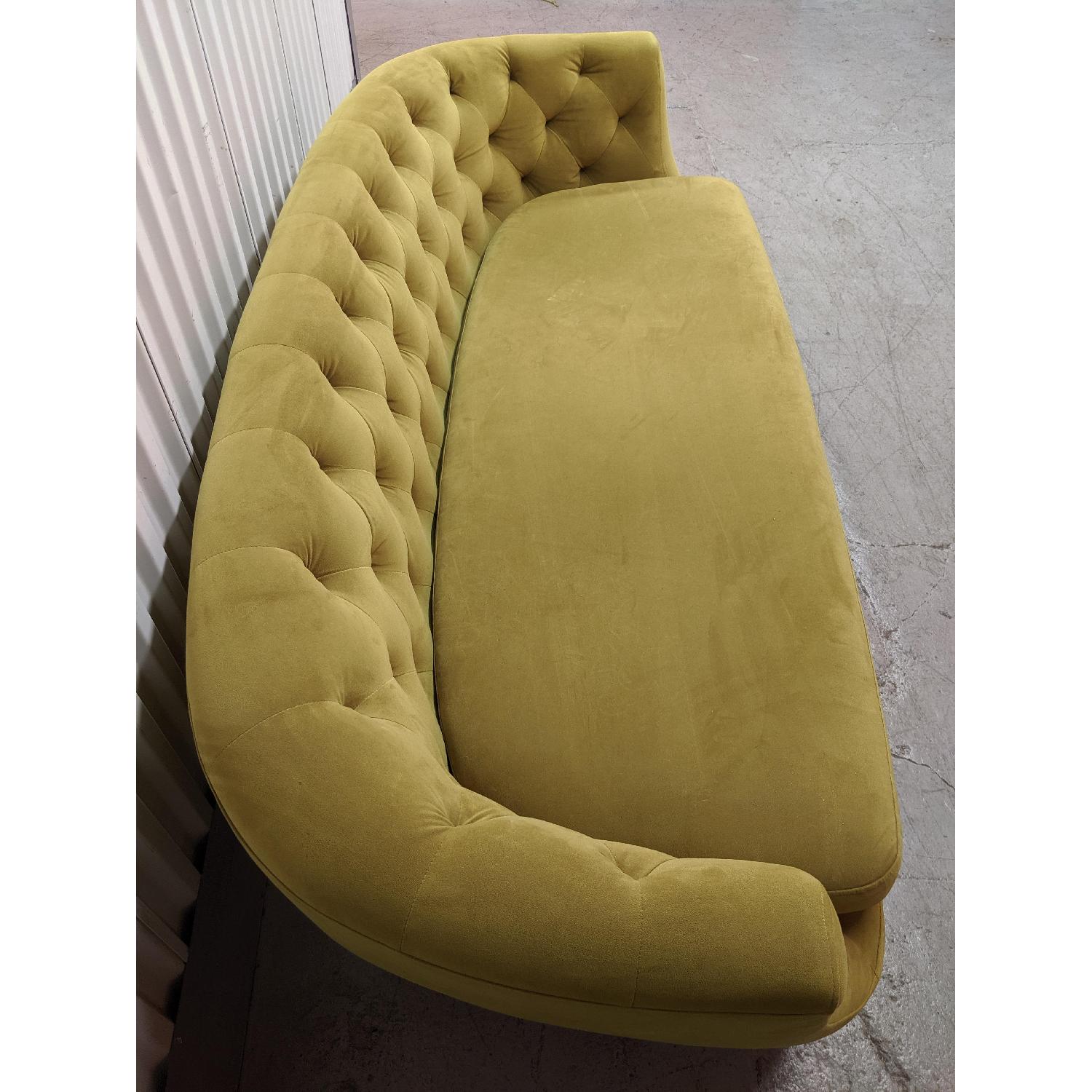 West Elm Lola Sofa in Wasabi - image-2