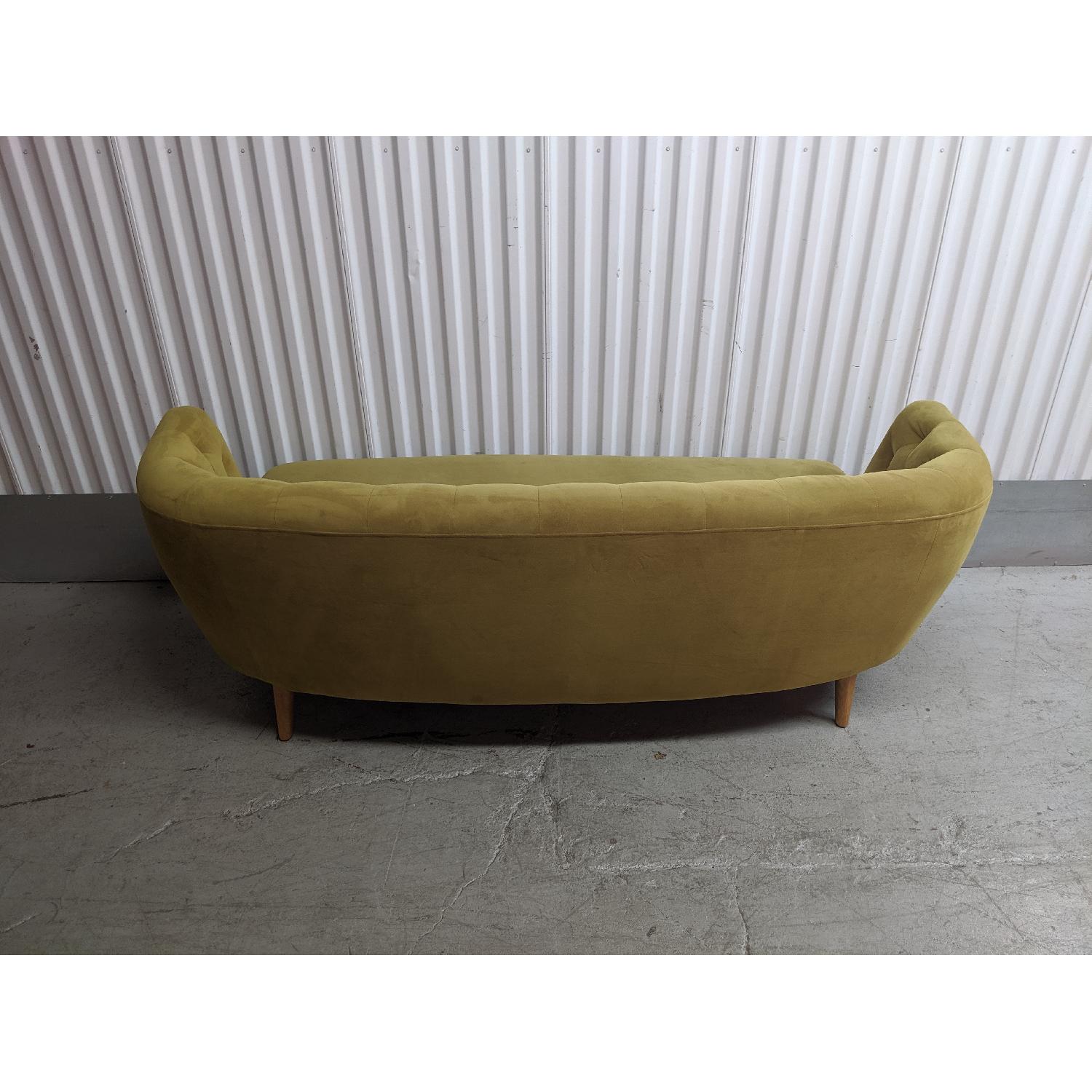 West Elm Lola Sofa in Wasabi - image-3