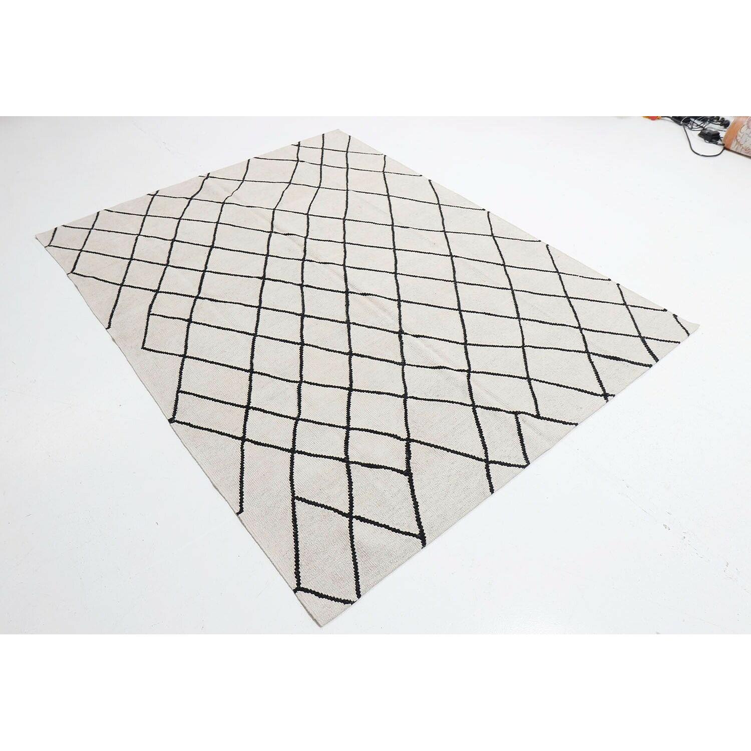 Handmade vintage Moroccan Berber kilim, 1N05 - image-3