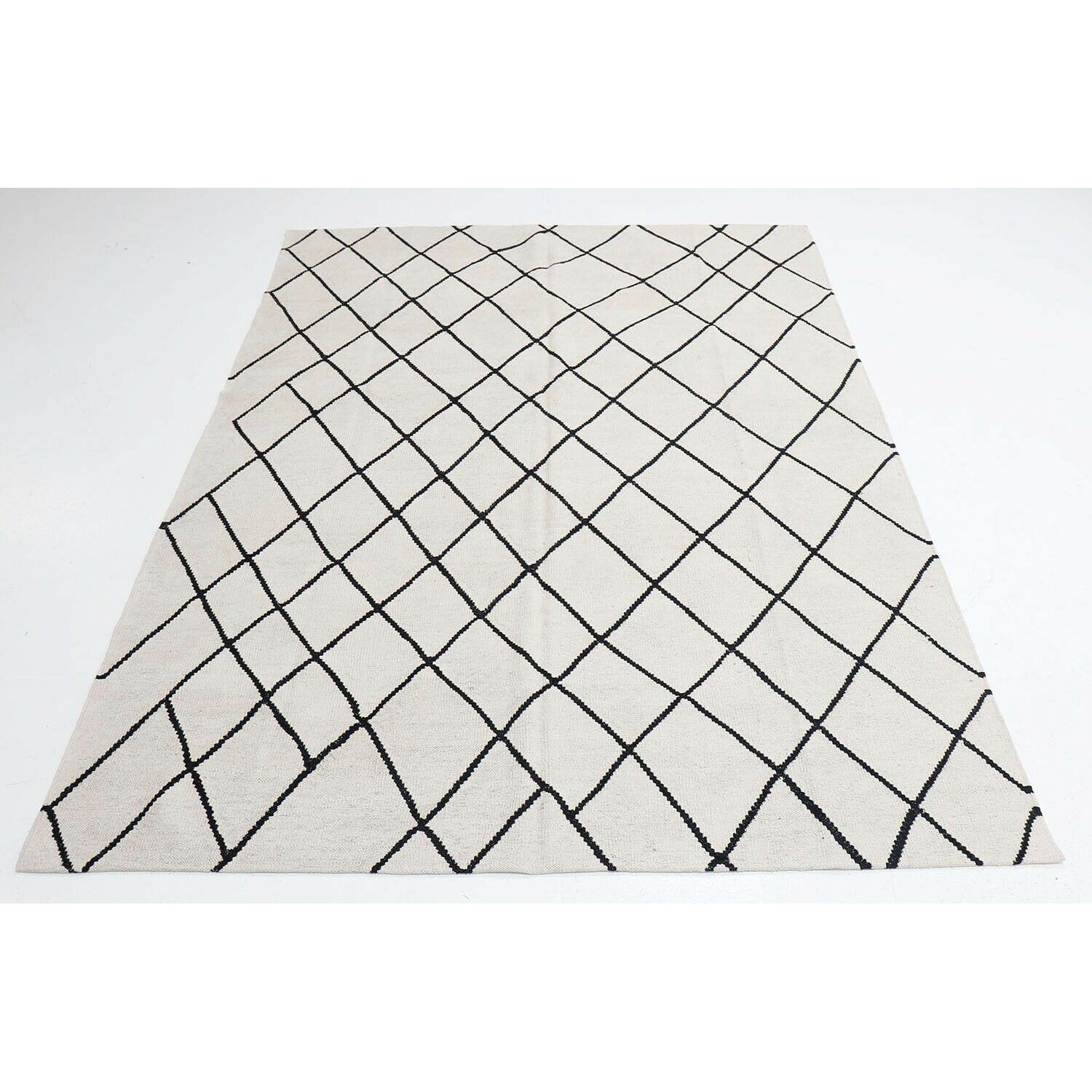 Handmade vintage Moroccan Berber kilim, 1N05 - image-4