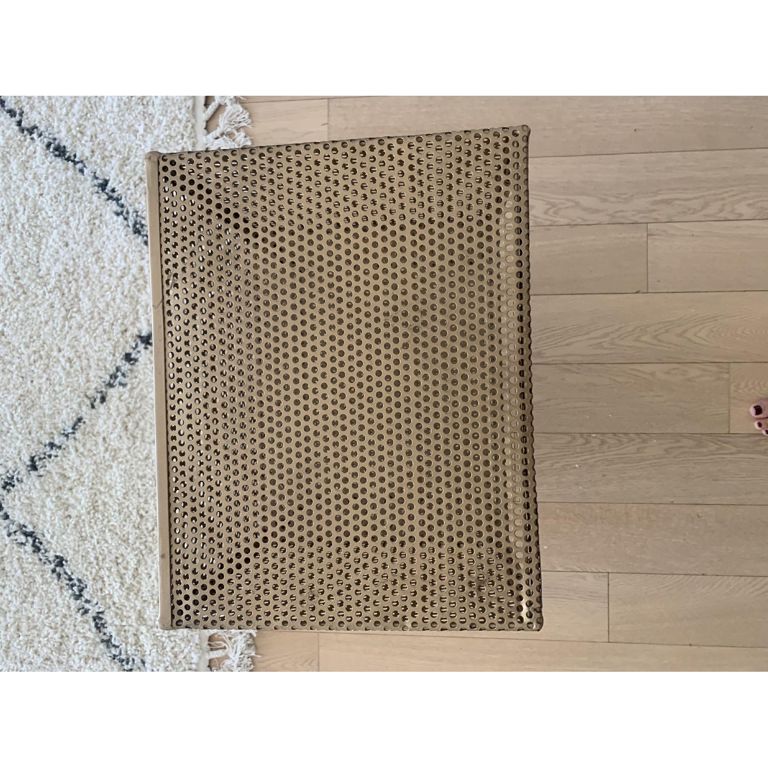 CB2 Sift Gold 2 Story Tower Side Table - image-6