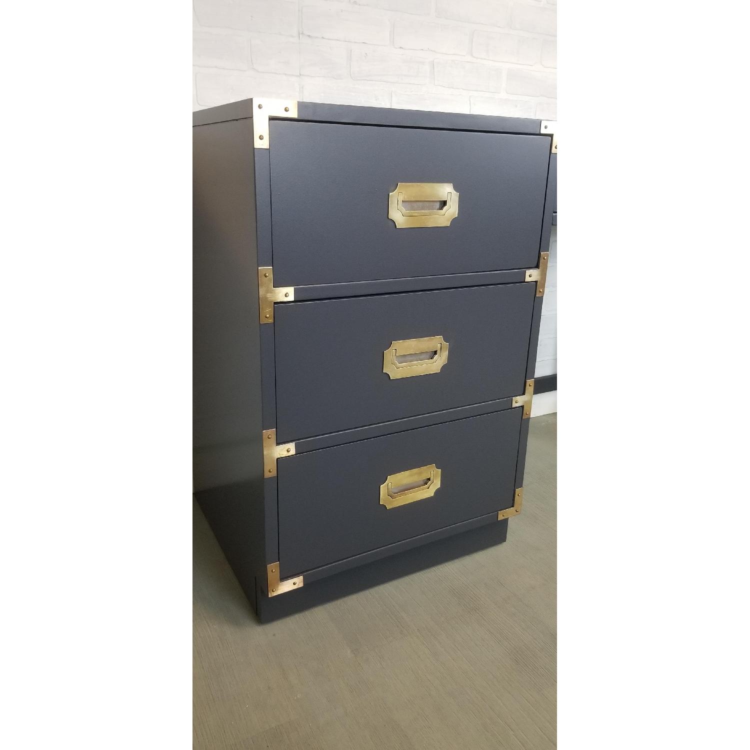 Bernhardt Vintage Campaign Desk/Vanity - image-5