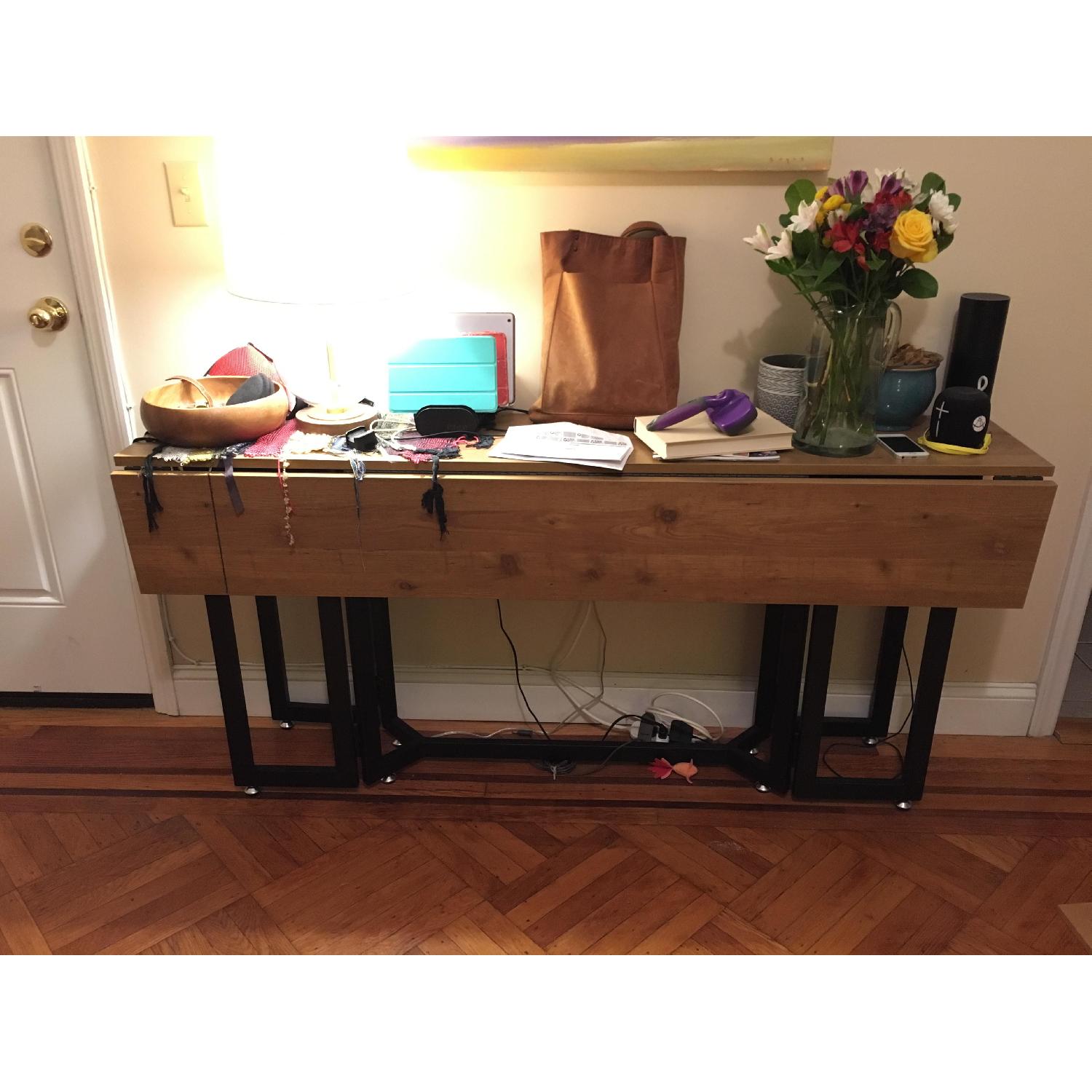 Holly & Martin Driness Drop Leaf Console/Dining Table - image-7