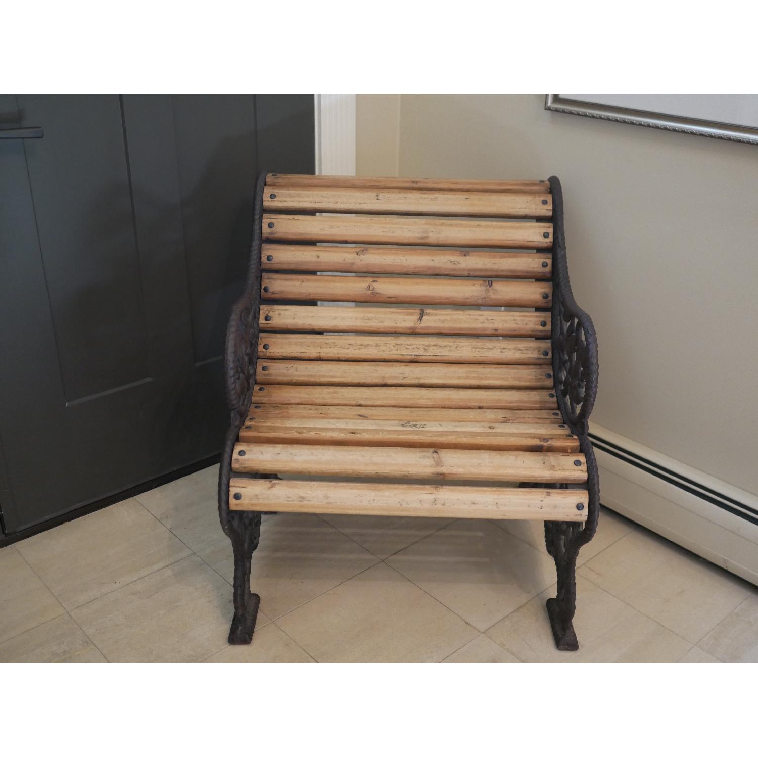 Vintage English Park Bench - image-6