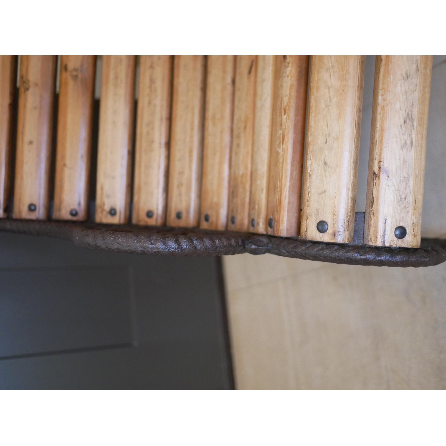 Vintage English Park Bench - image-2