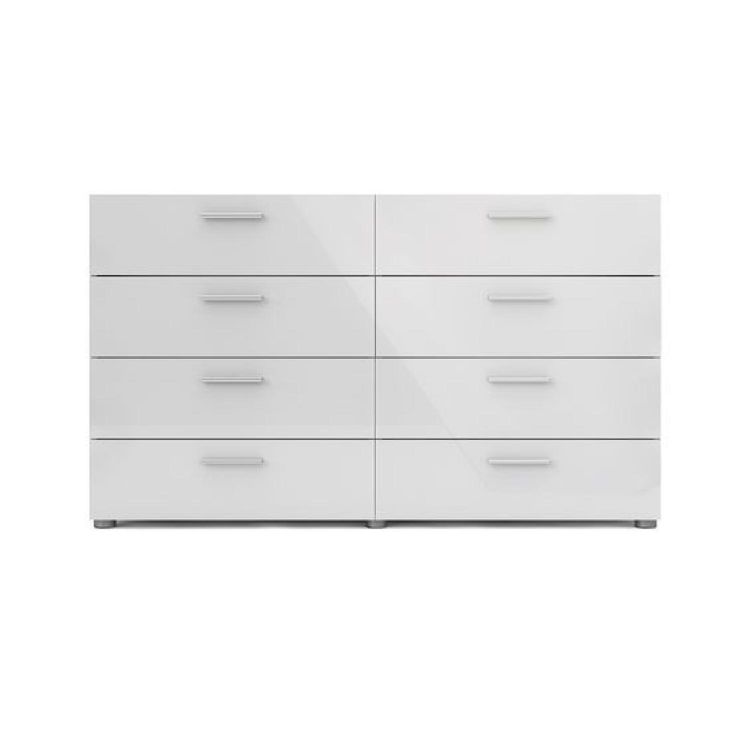 Wade Logan Pannell 8 Drawer Double Dresser - image-0