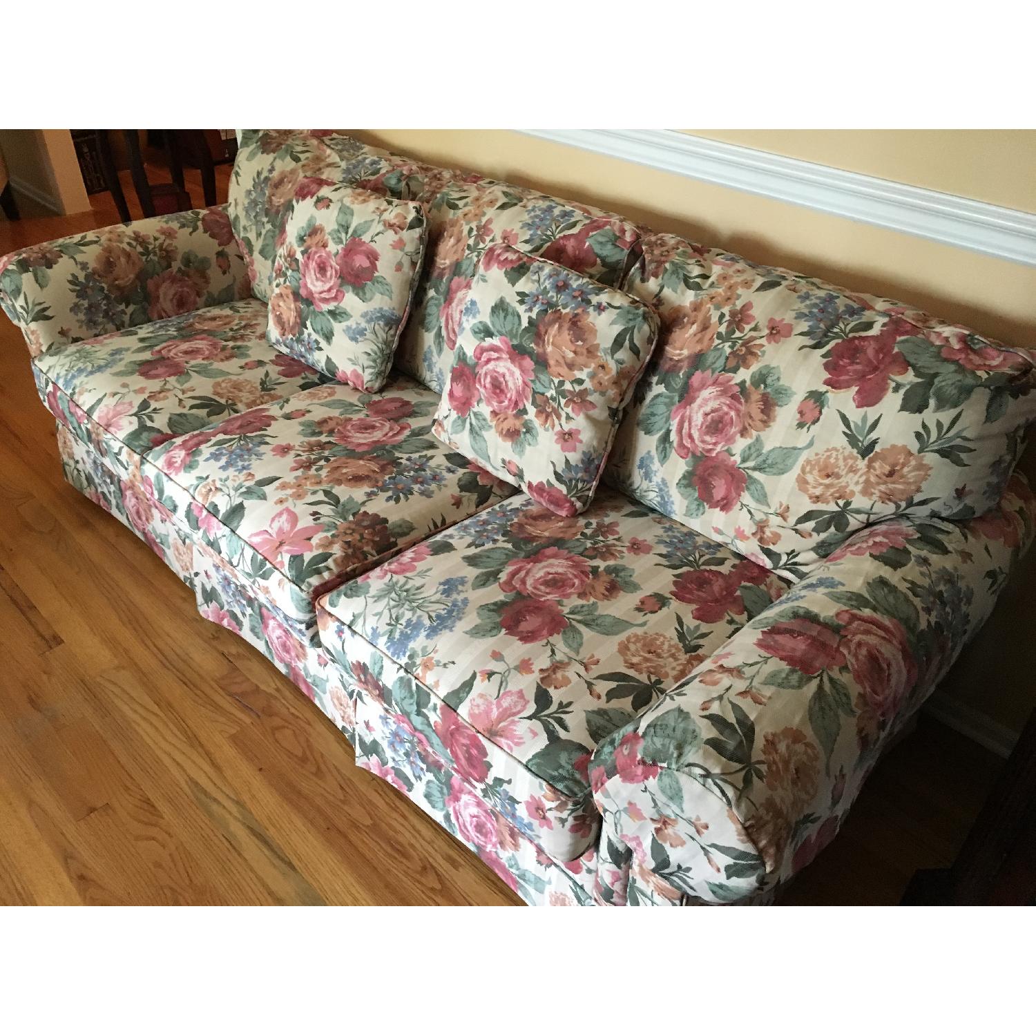 Huffman Koos Floral 3-Seater Sofa - image-1